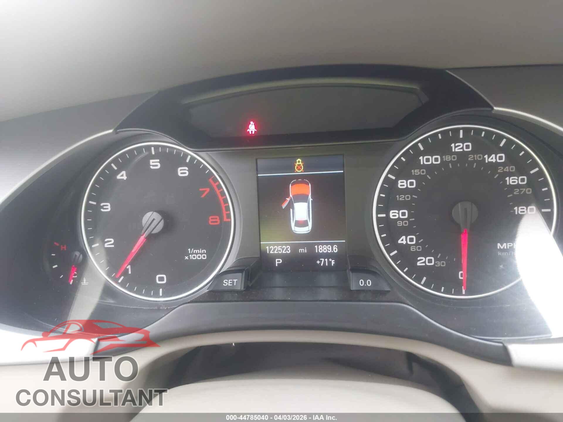 AUDI A4 2011 - WAUFFAFL6BN019705