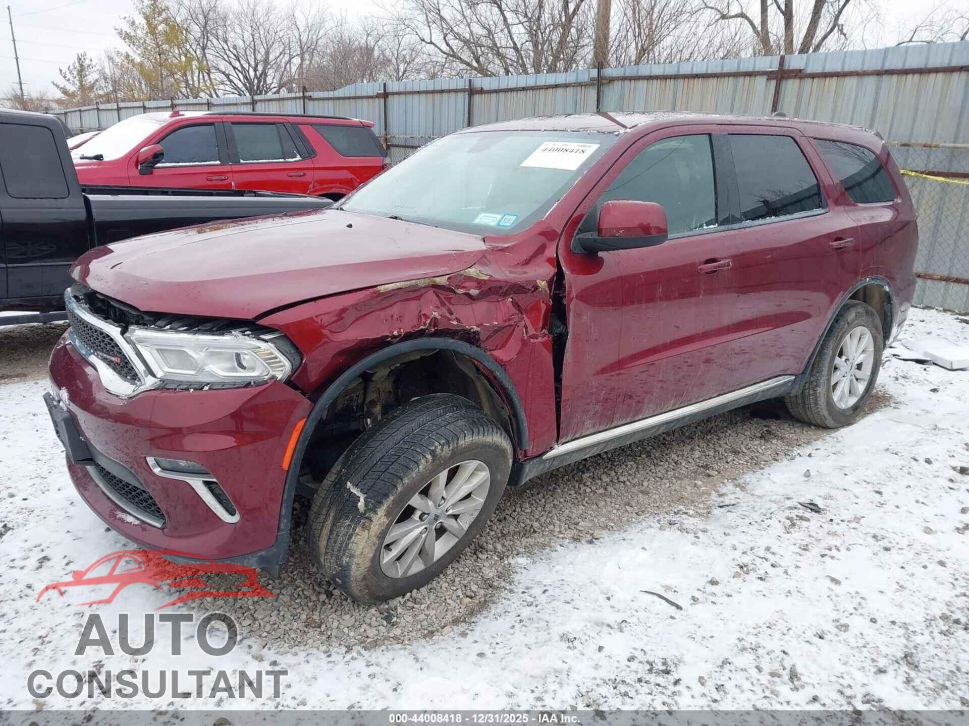 DODGE DURANGO 2021 - 1C4RDJAG2MC576254