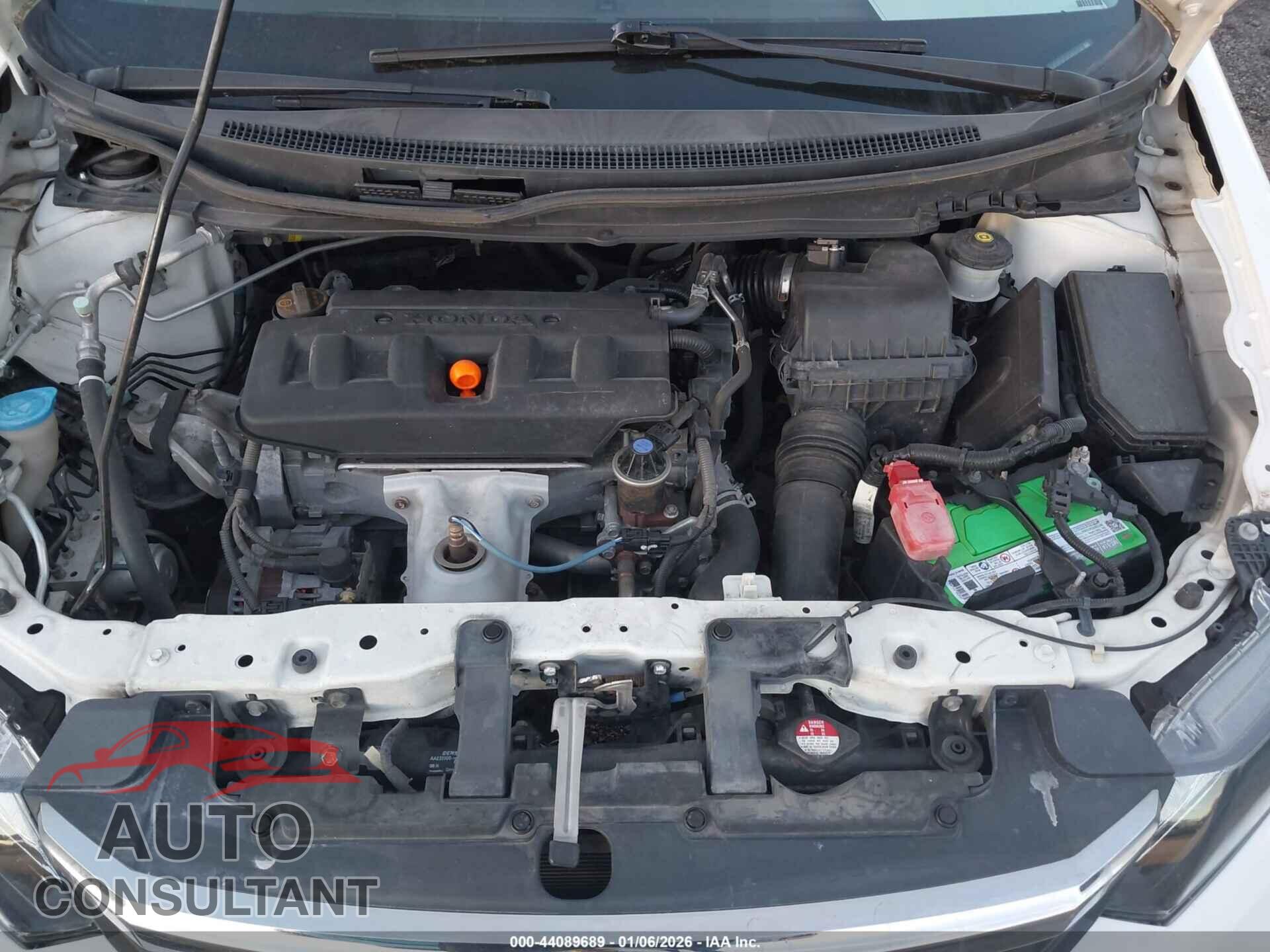 HONDA CIVIC 2012 - 2HGFB2F92CH307953