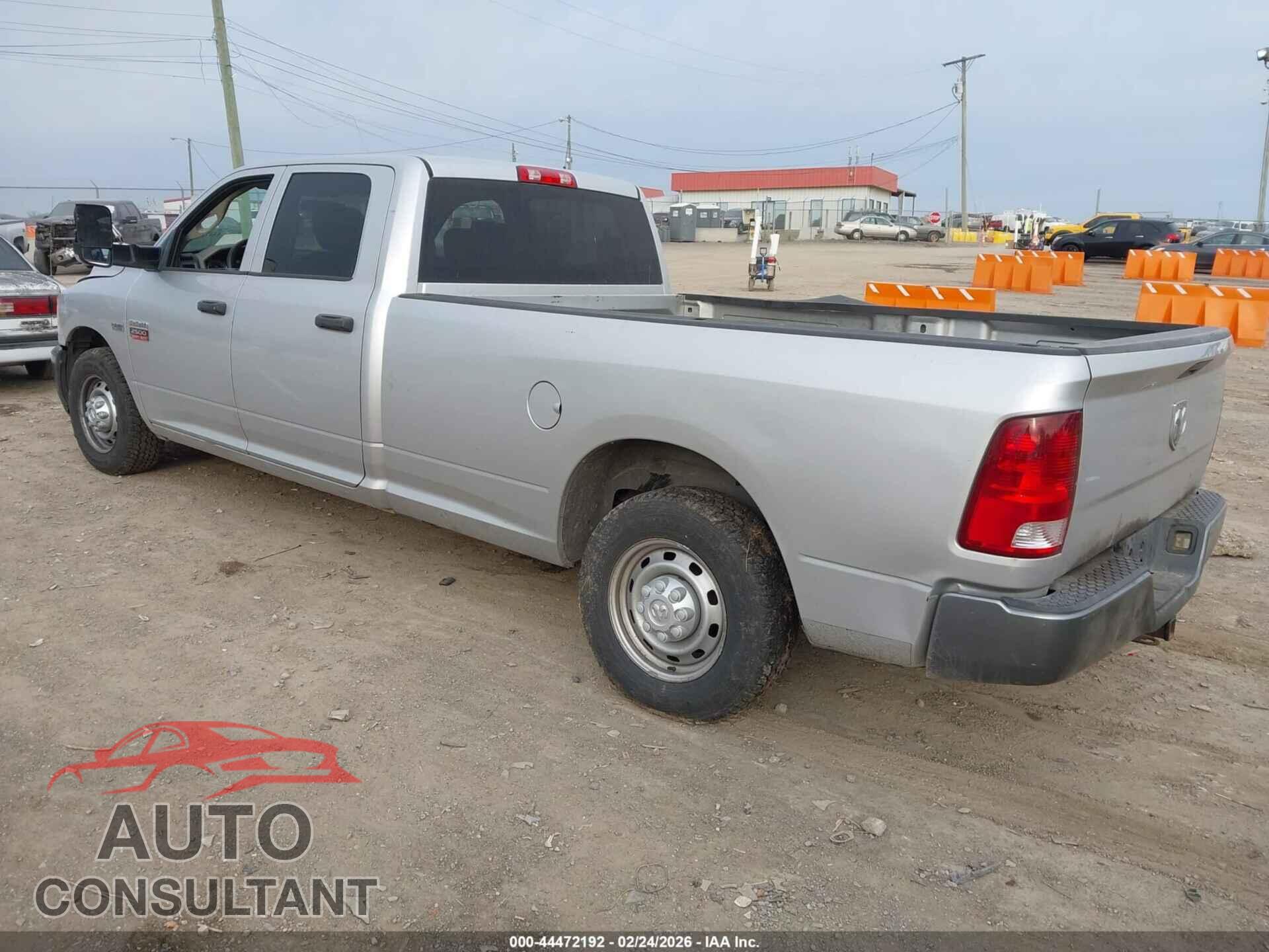 DODGE RAM 2500 2010 - 3D7TP2CT8AG149155