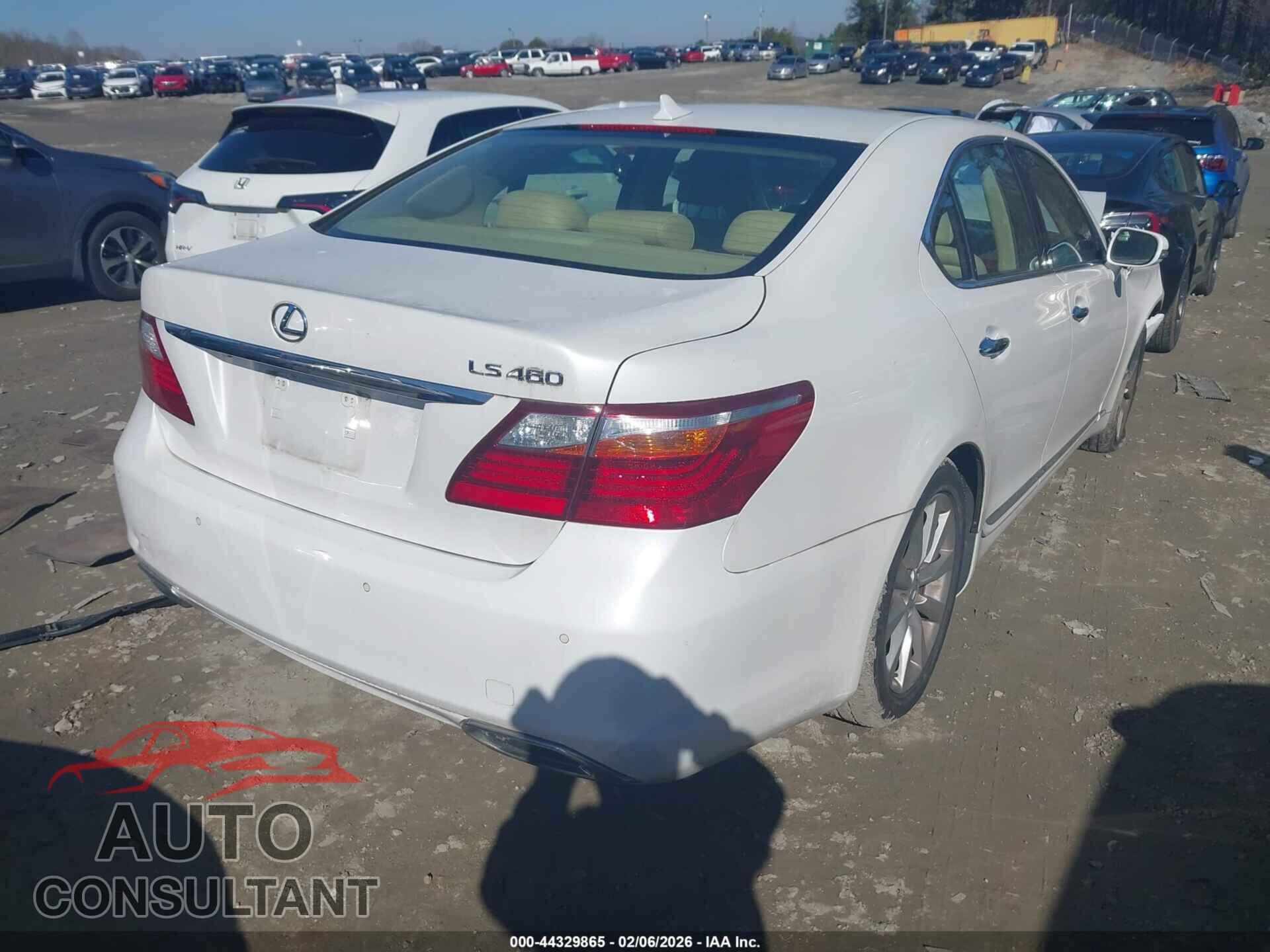 LEXUS LS 460 2012 - JTHBL5EF5C5113409