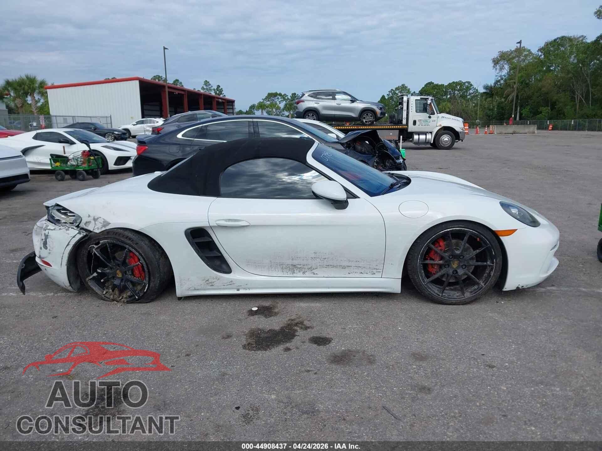 PORSCHE 718 BOXSTER 2017 - WP0CB2A89HS240798