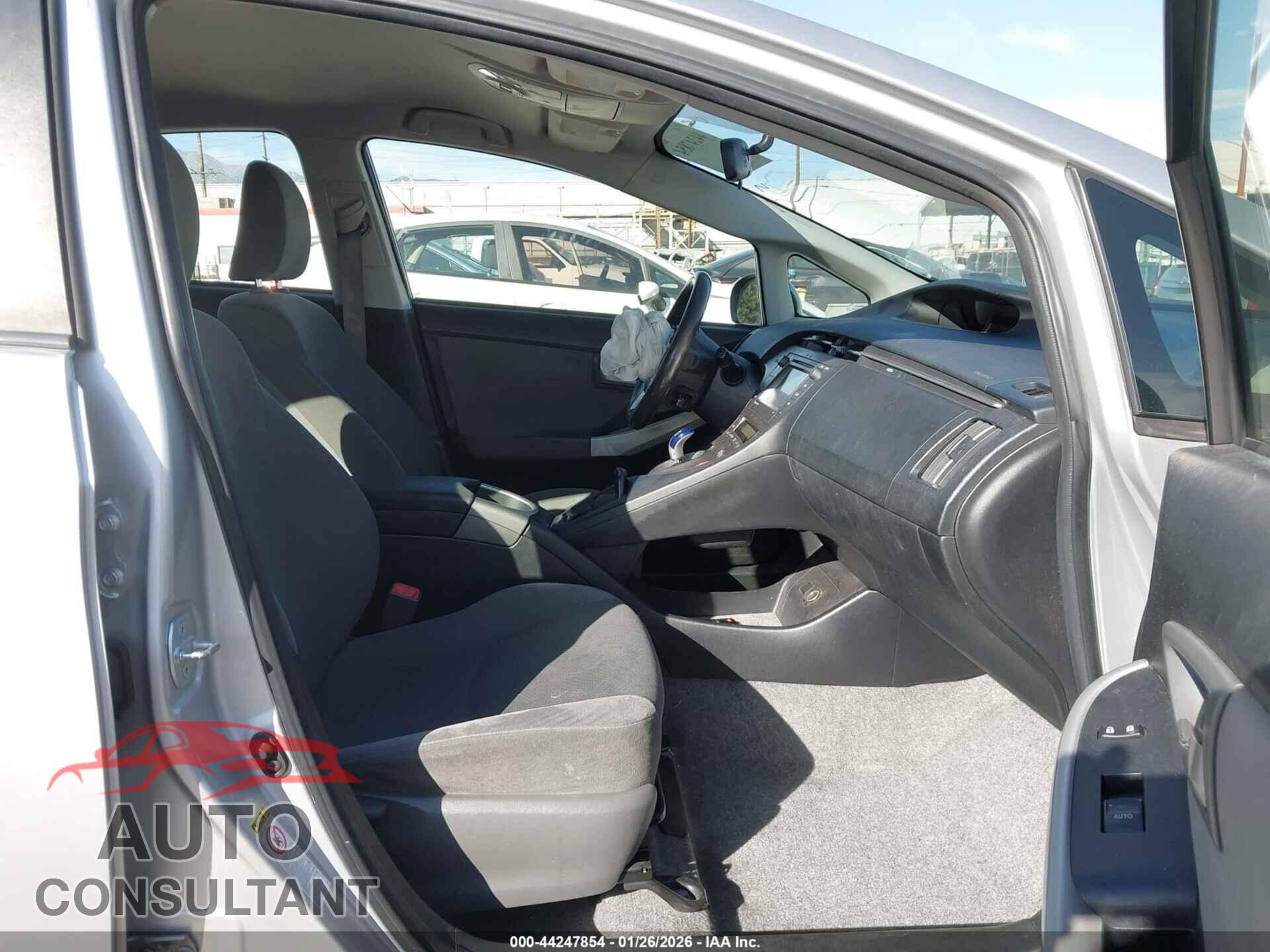 TOYOTA PRIUS 2012 - JTDKN3DU7C1498141