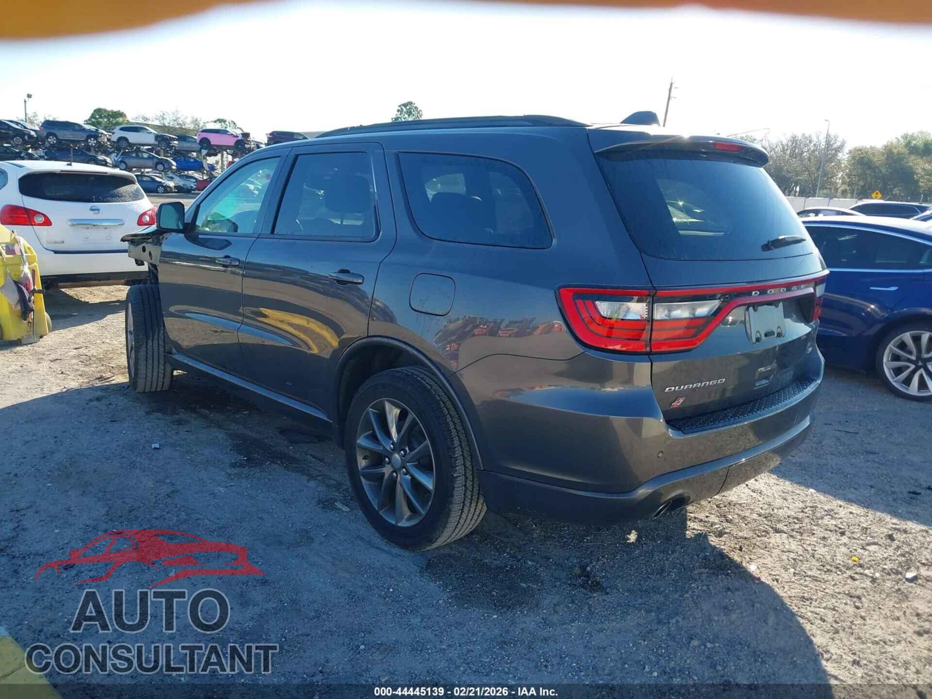 DODGE DURANGO 2018 - 1C4RDJDG3JC456406