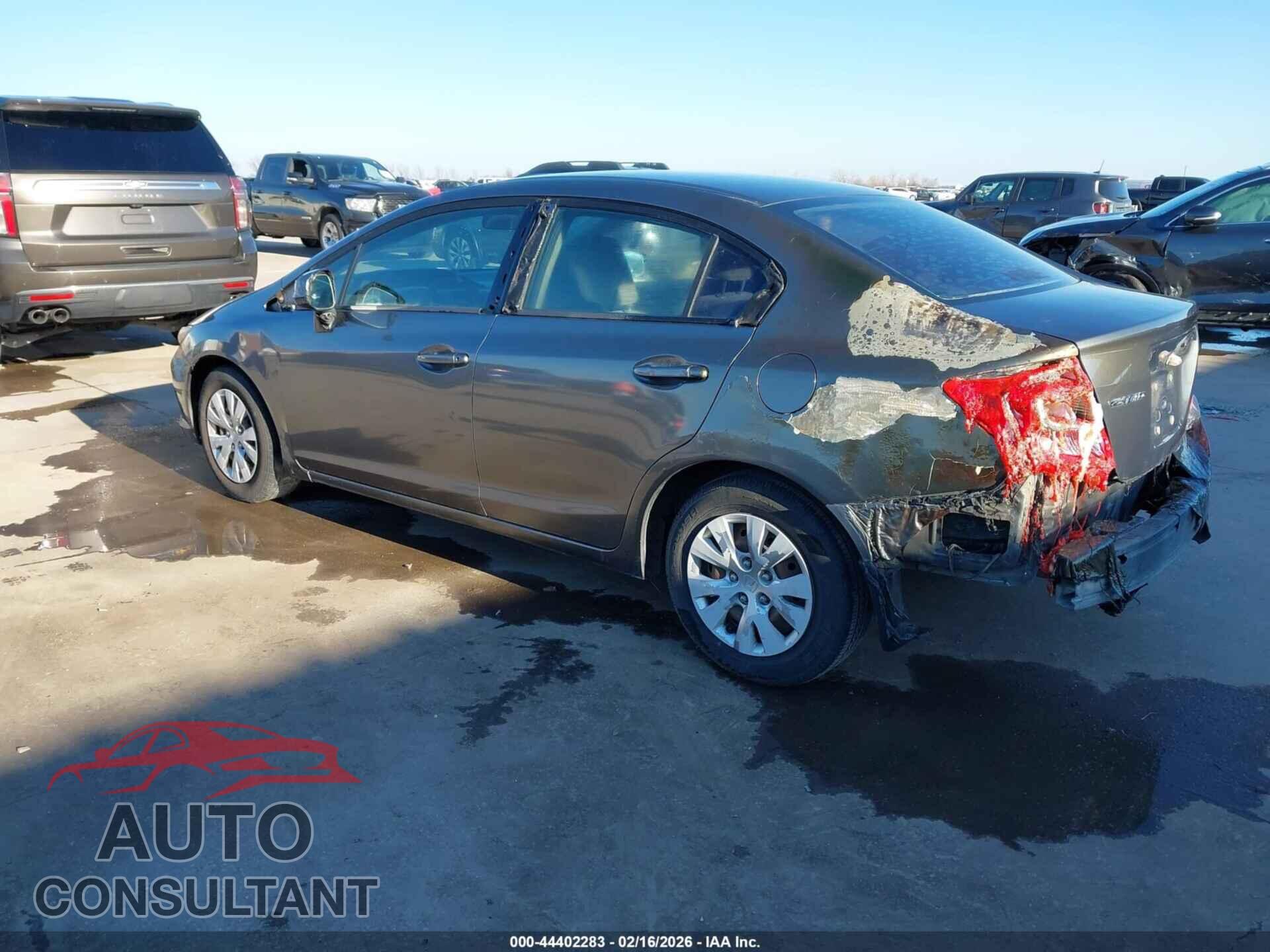 HONDA CIVIC 2012 - 19XFB2F57CE106380