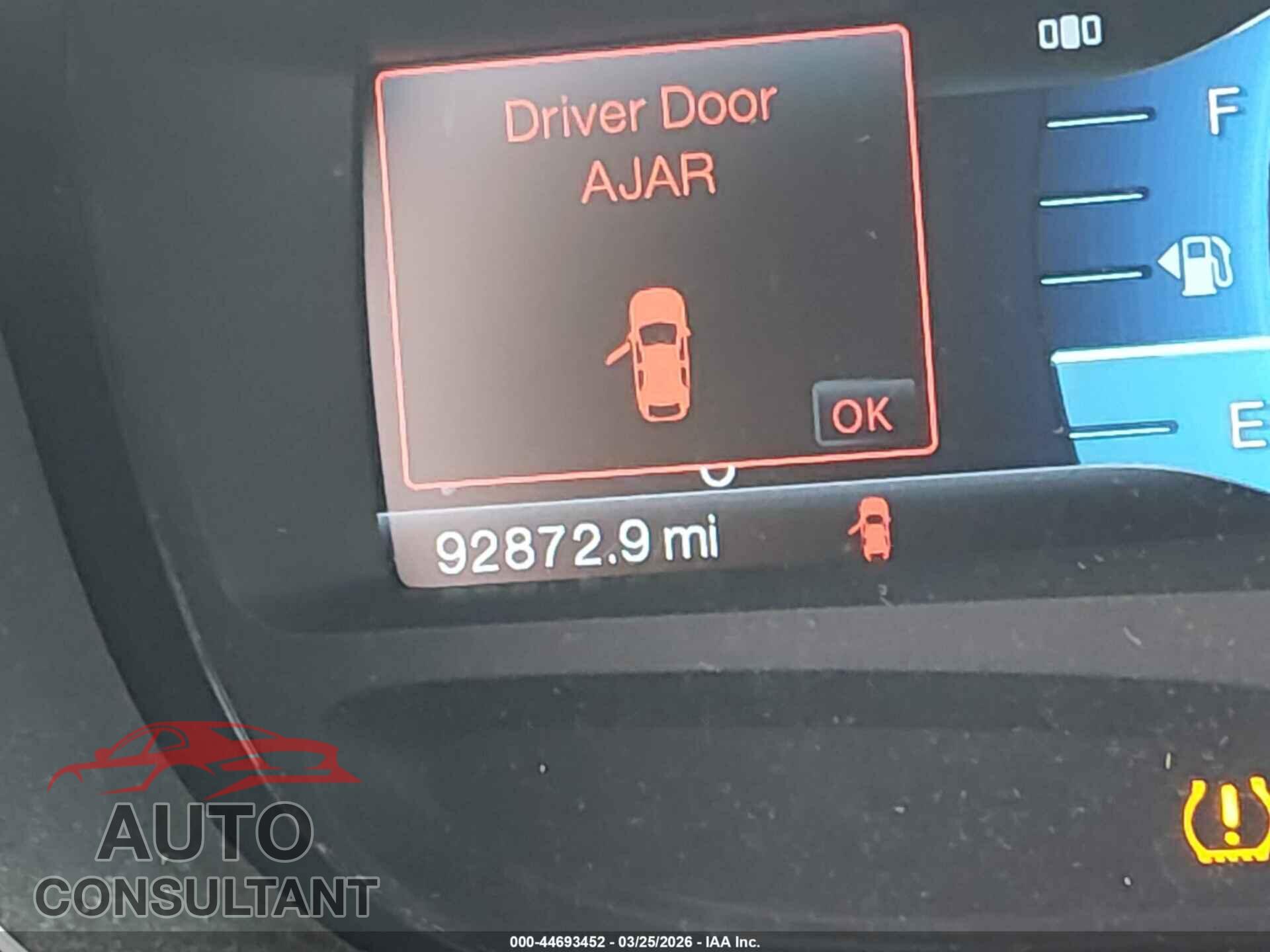 FORD EDGE 2011 - 2FMDK3KC8BBA17100