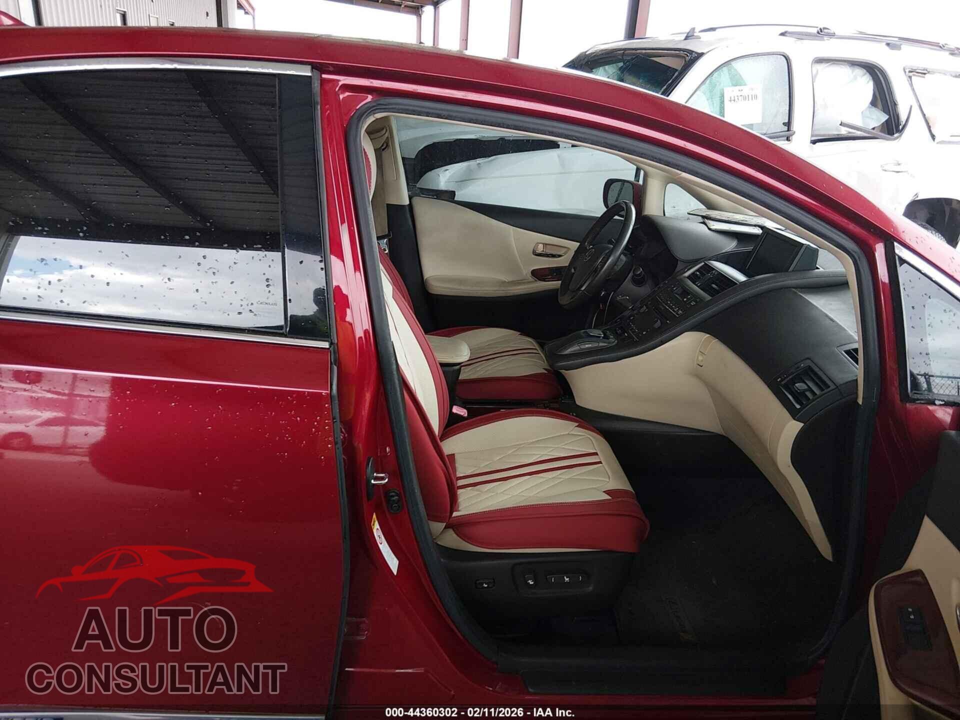 LEXUS HS 250H 2010 - JTHBB1BA2A2003114