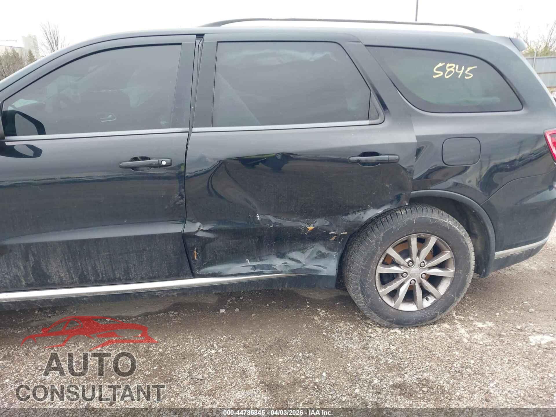 DODGE DURANGO 2017 - 1C4RDJAG0HC847382