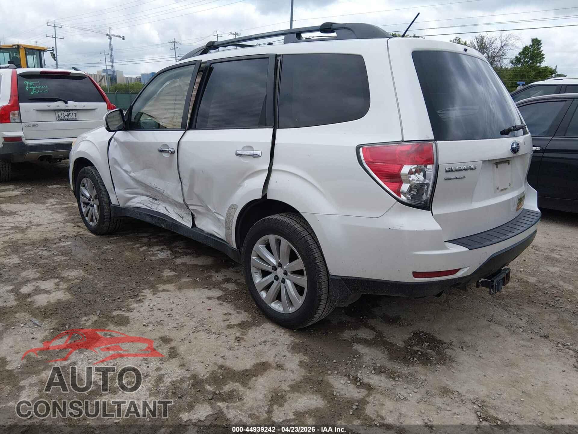 SUBARU FORESTER 2012 - JF2SHBDC8CH441643