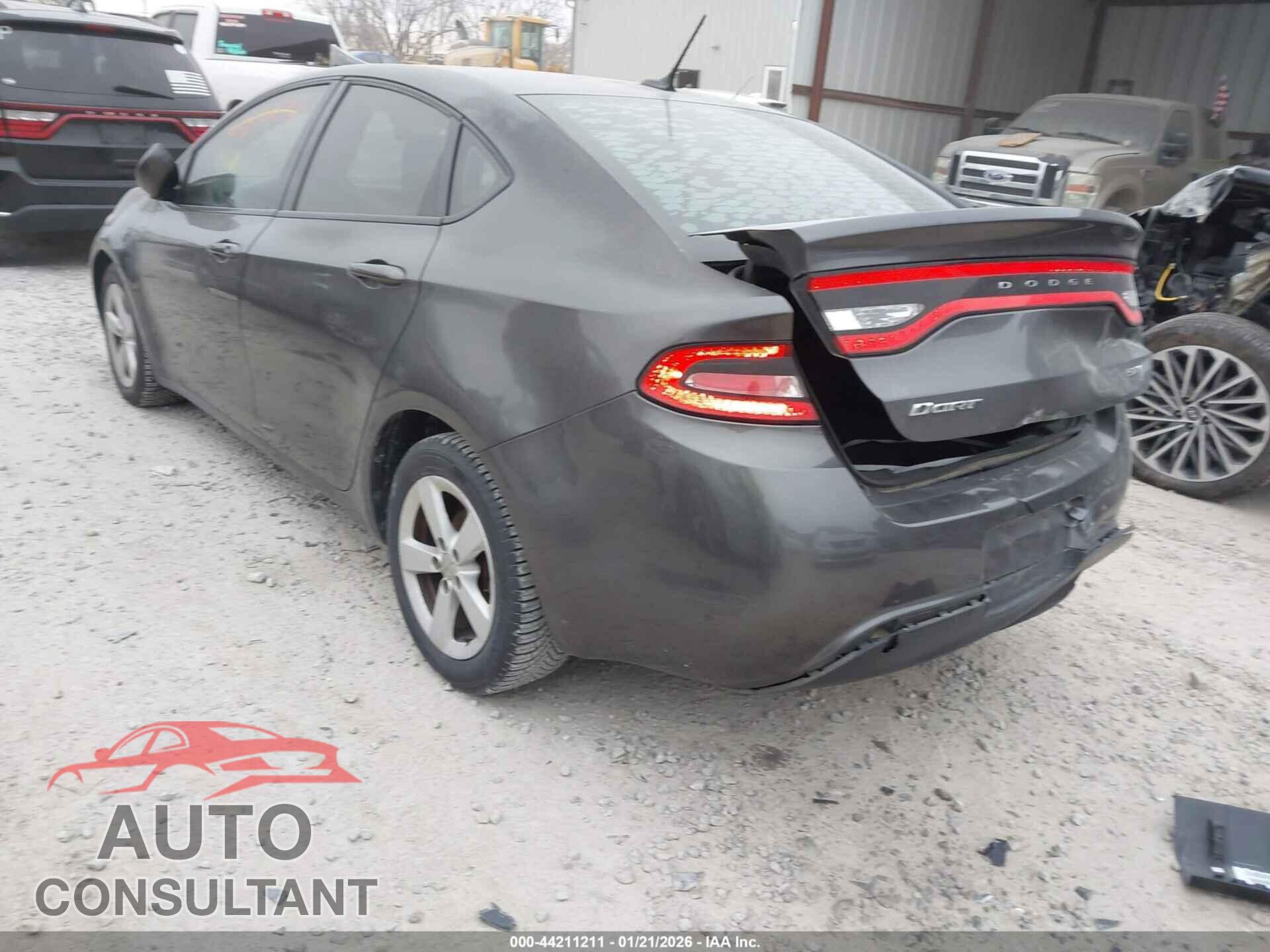 DODGE DART 2015 - 1C3CDFBB9FD226997