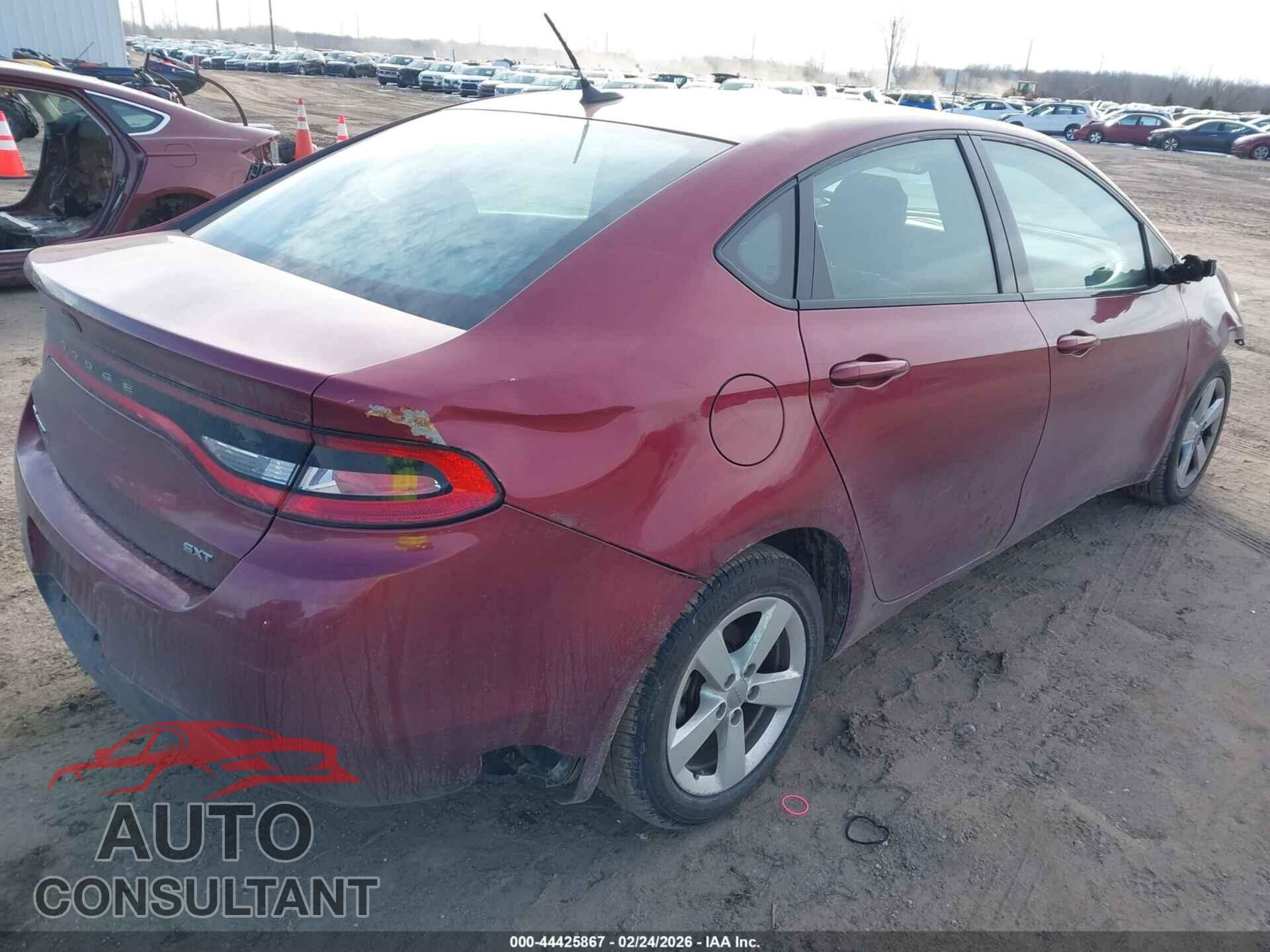 DODGE DART 2015 - 1C3CDFBB1FD278124