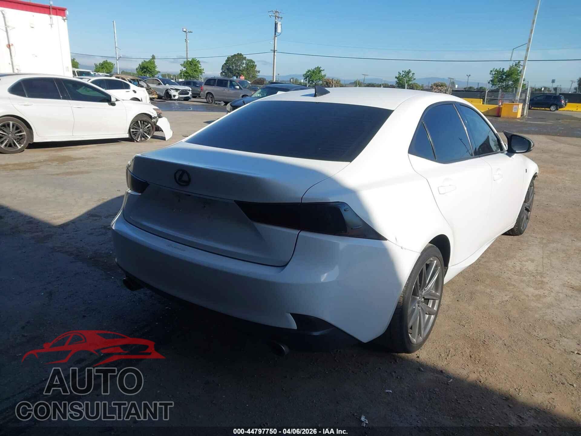 LEXUS IS 250 2014 - JTHBF1D27E5016858