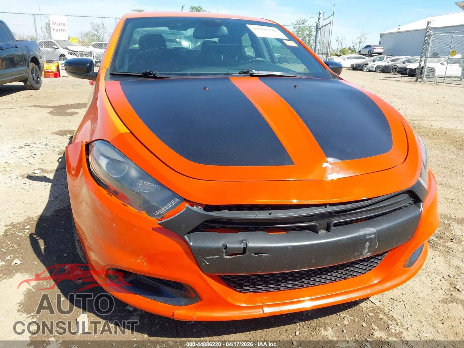 DODGE DART 2015 - 1C3CDFBBXFD237801
