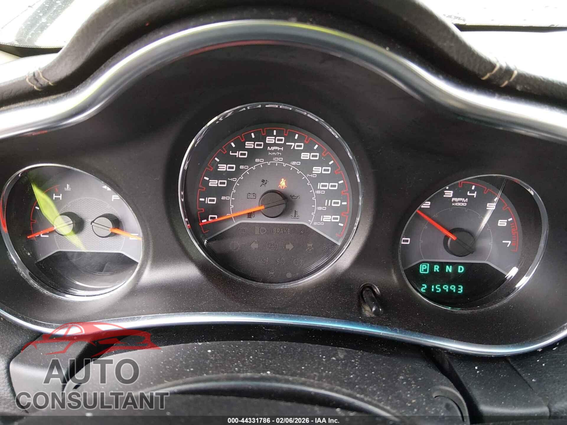 DODGE AVENGER 2013 - 1C3CDZAB5DN576234