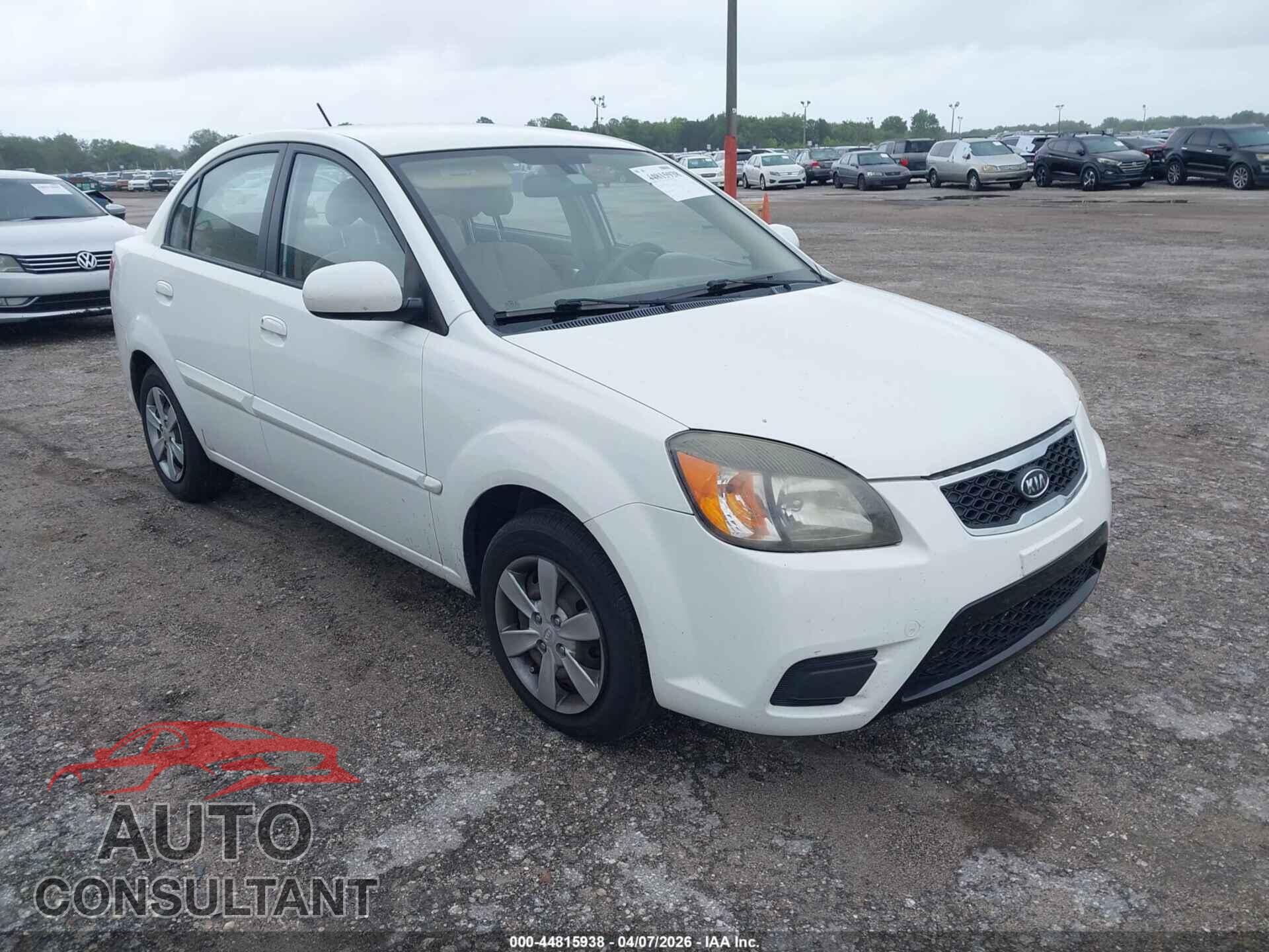 KIA RIO 2011 - KNADH4A36B6857169