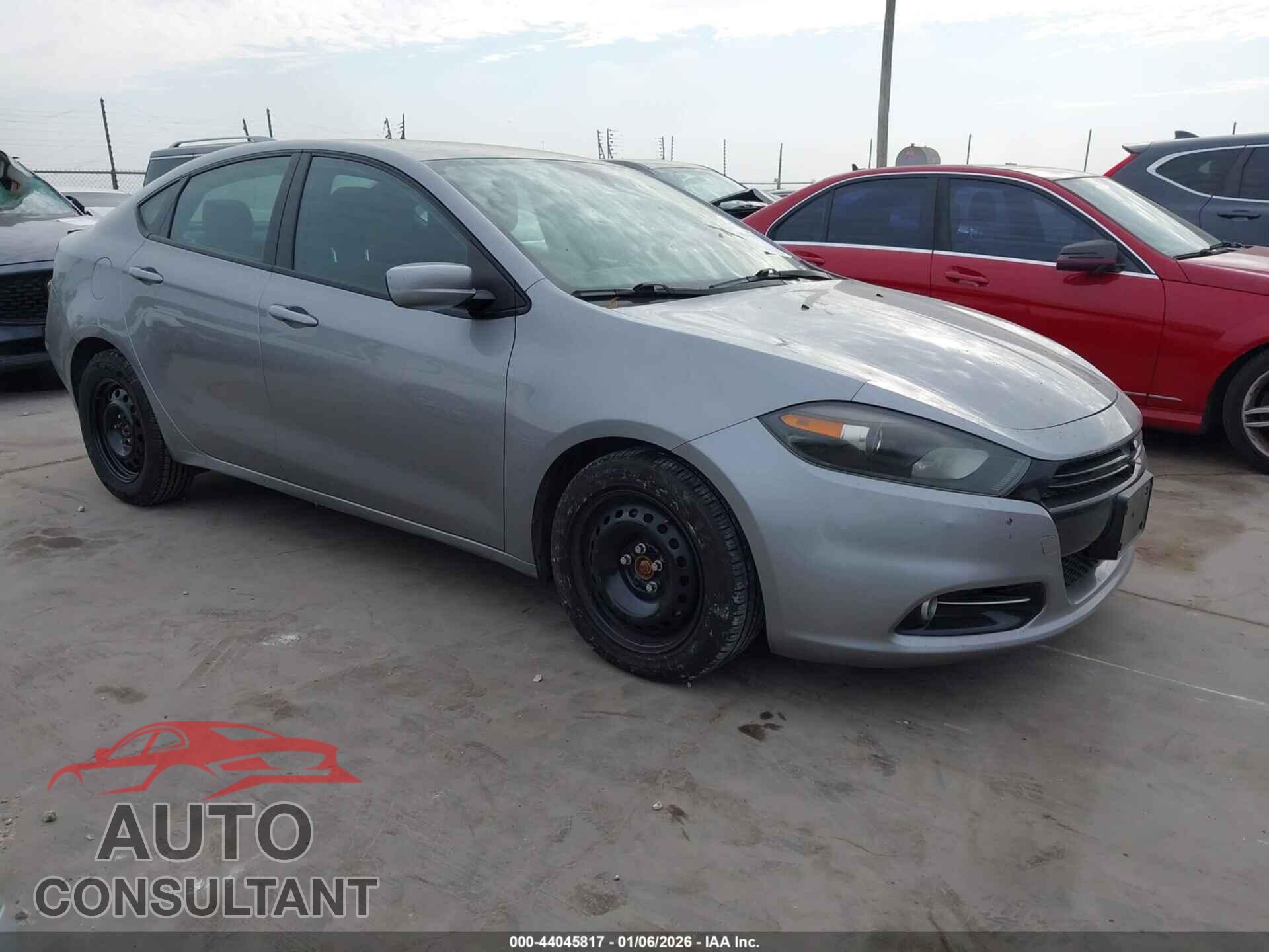 DODGE DART 2015 - 1C3CDFBB3FD433434