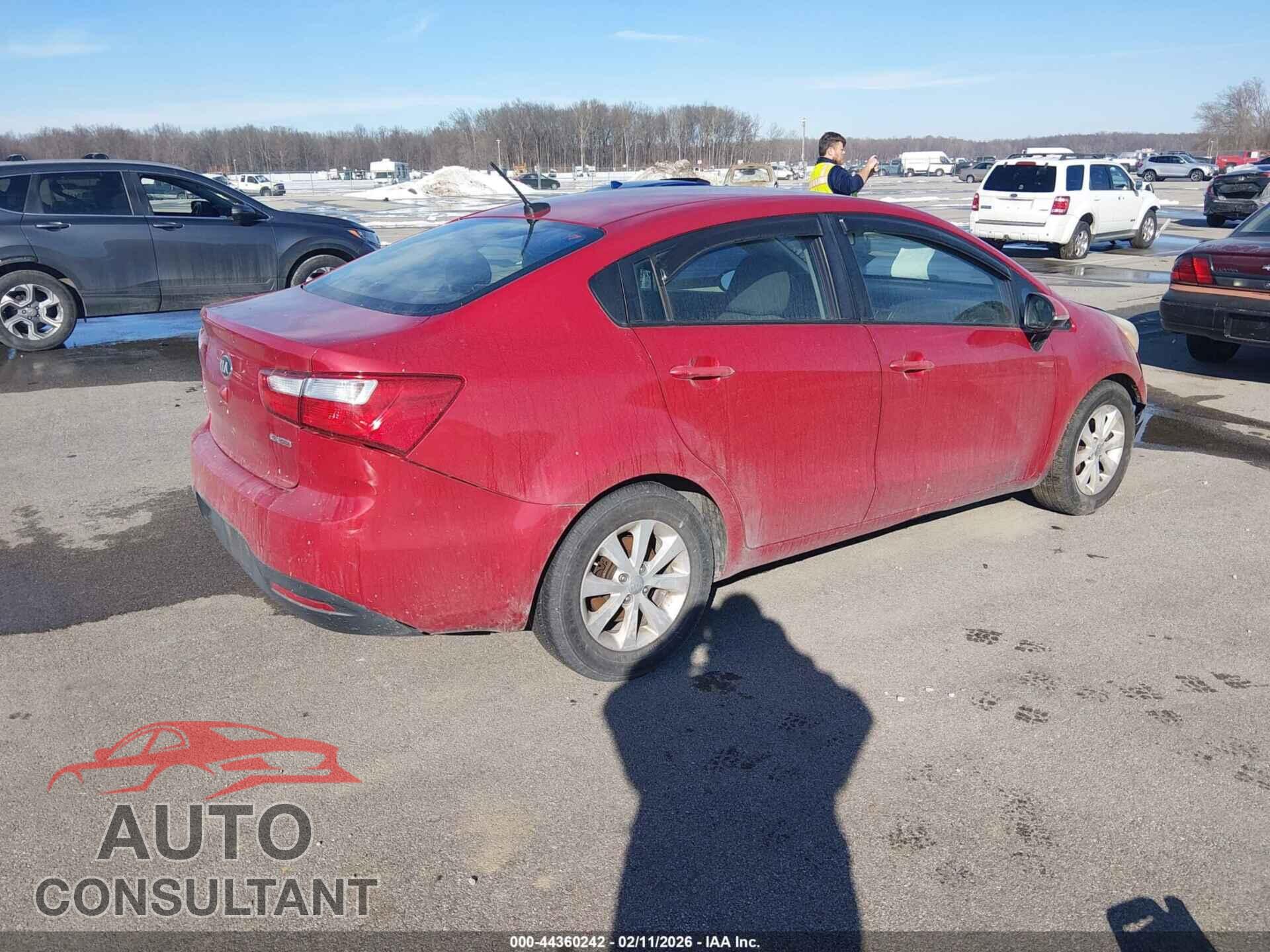 KIA RIO 2013 - KNADN4A36D6197503