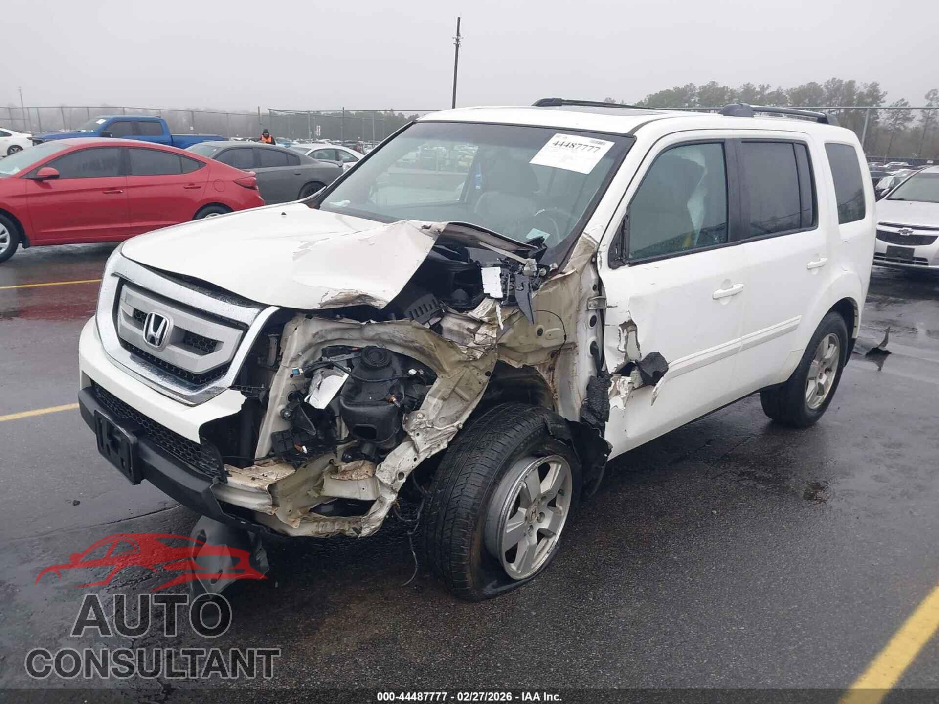 HONDA PILOT 2011 - 5FNYF3H57BB046402
