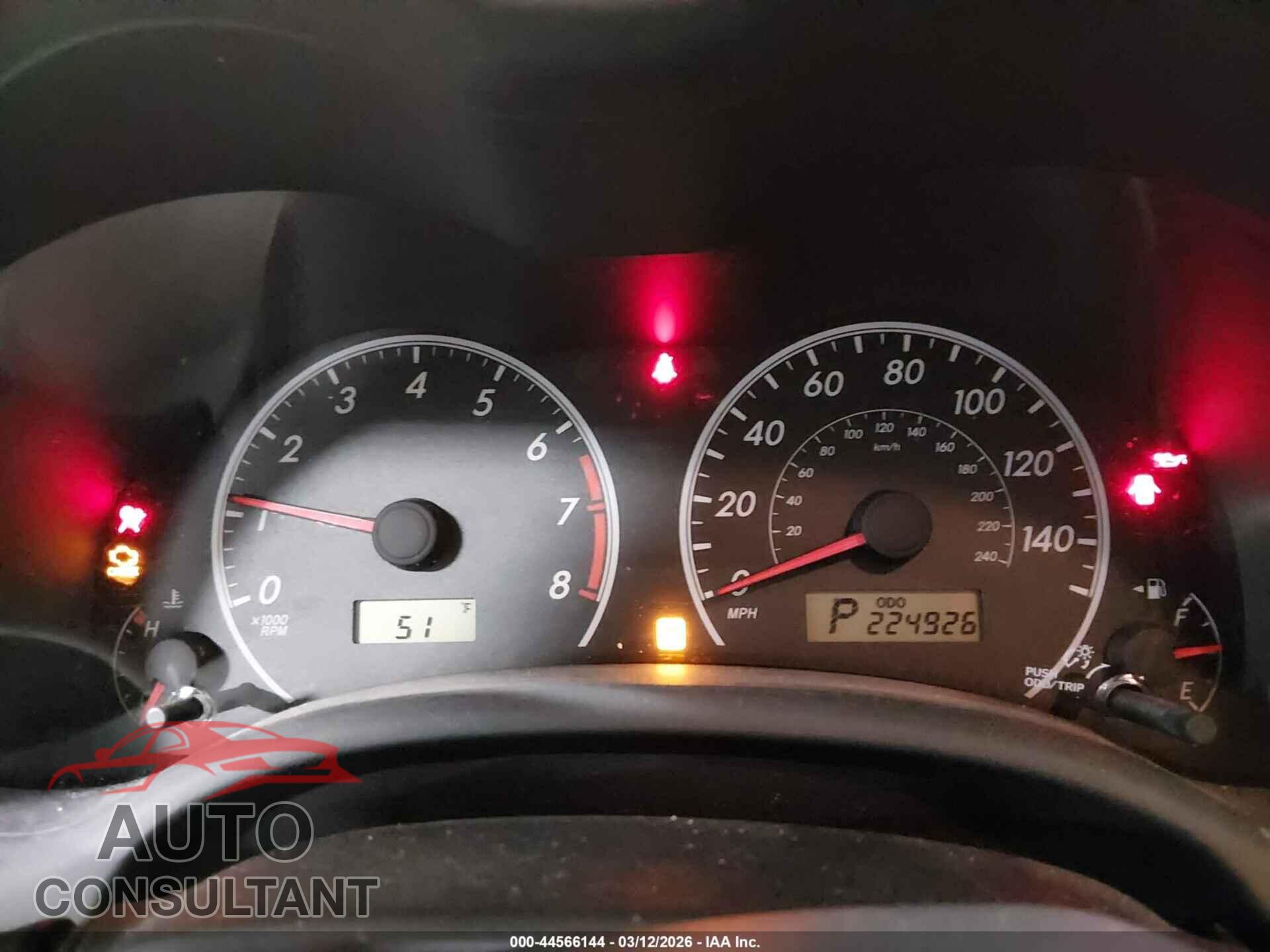 TOYOTA COROLLA 2011 - 2T1BU4EEXBC647765