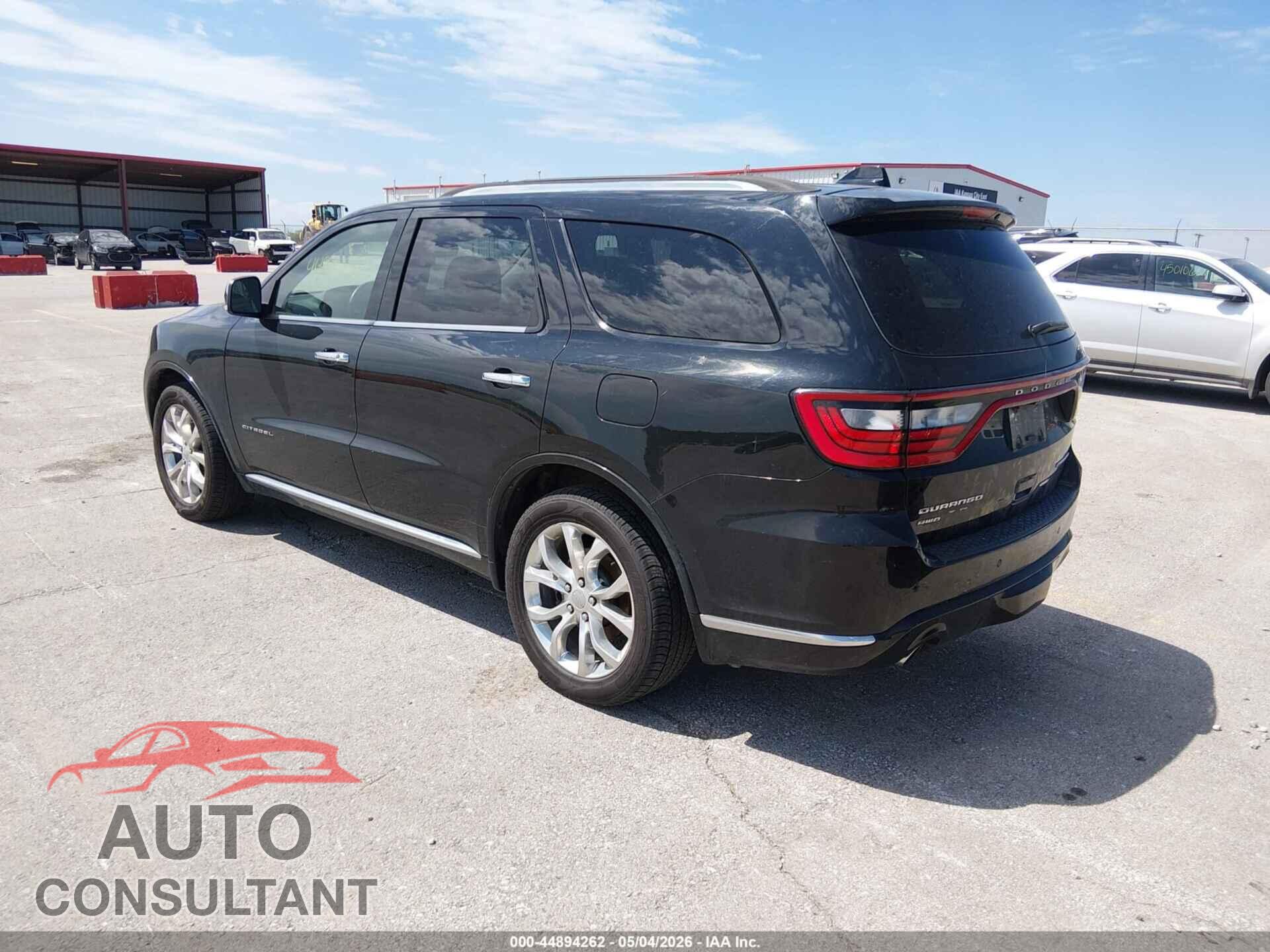 DODGE DURANGO 2017 - 1C4RDJEG6HC748754