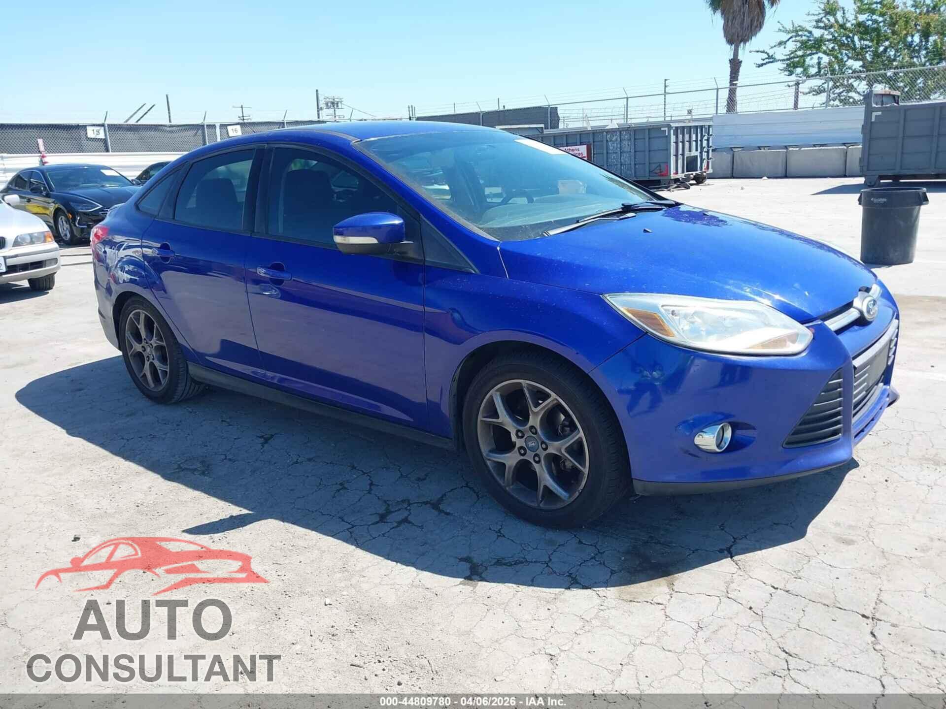 FORD FOCUS 2013 - 1FADP3F29DL132062