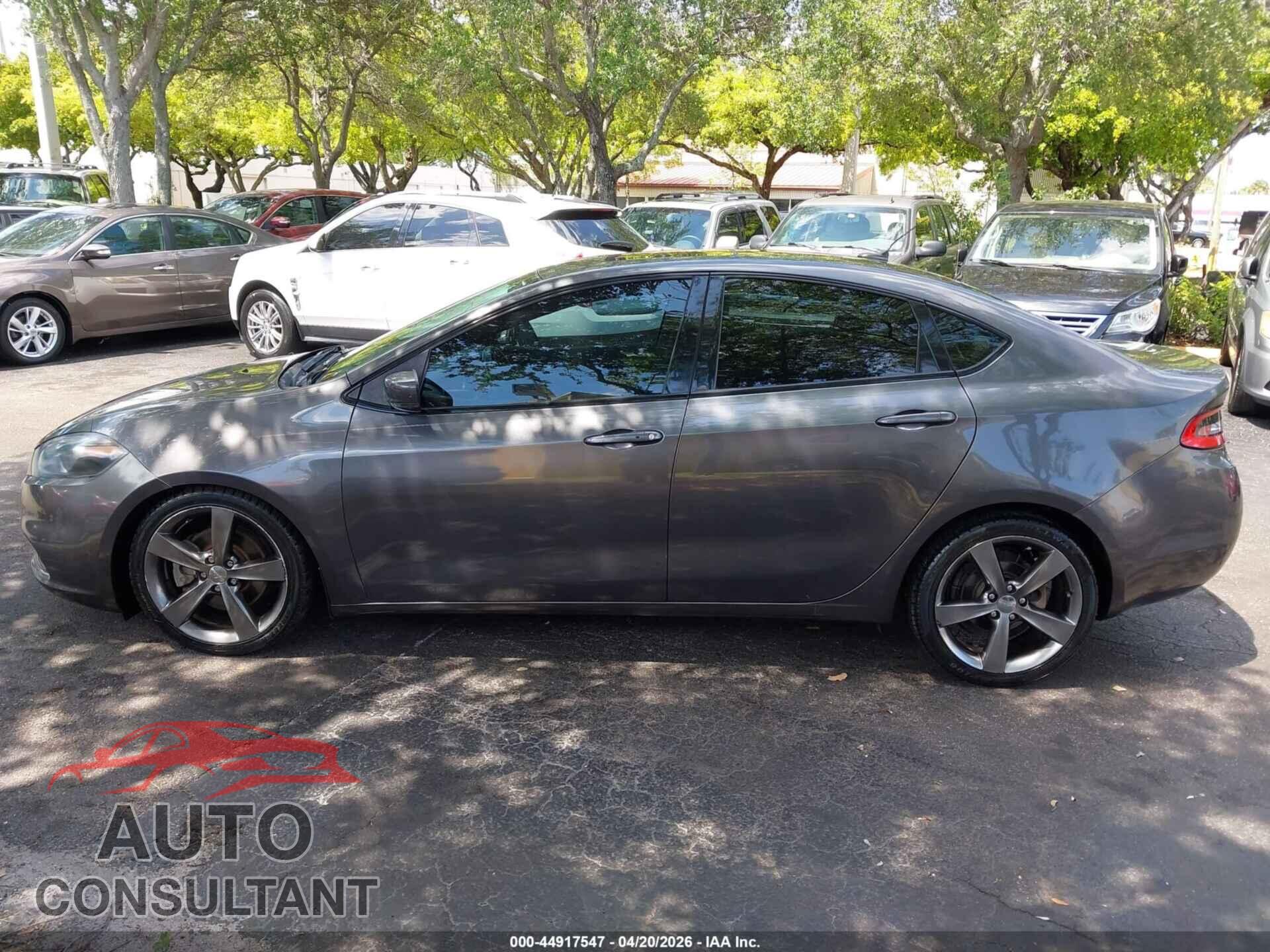 DODGE DART 2014 - 1C3CDFEB7ED867799