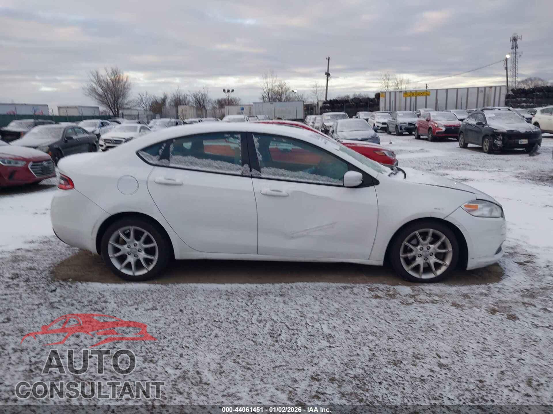 DODGE DART 2013 - 1C3CDFBAXDD139887