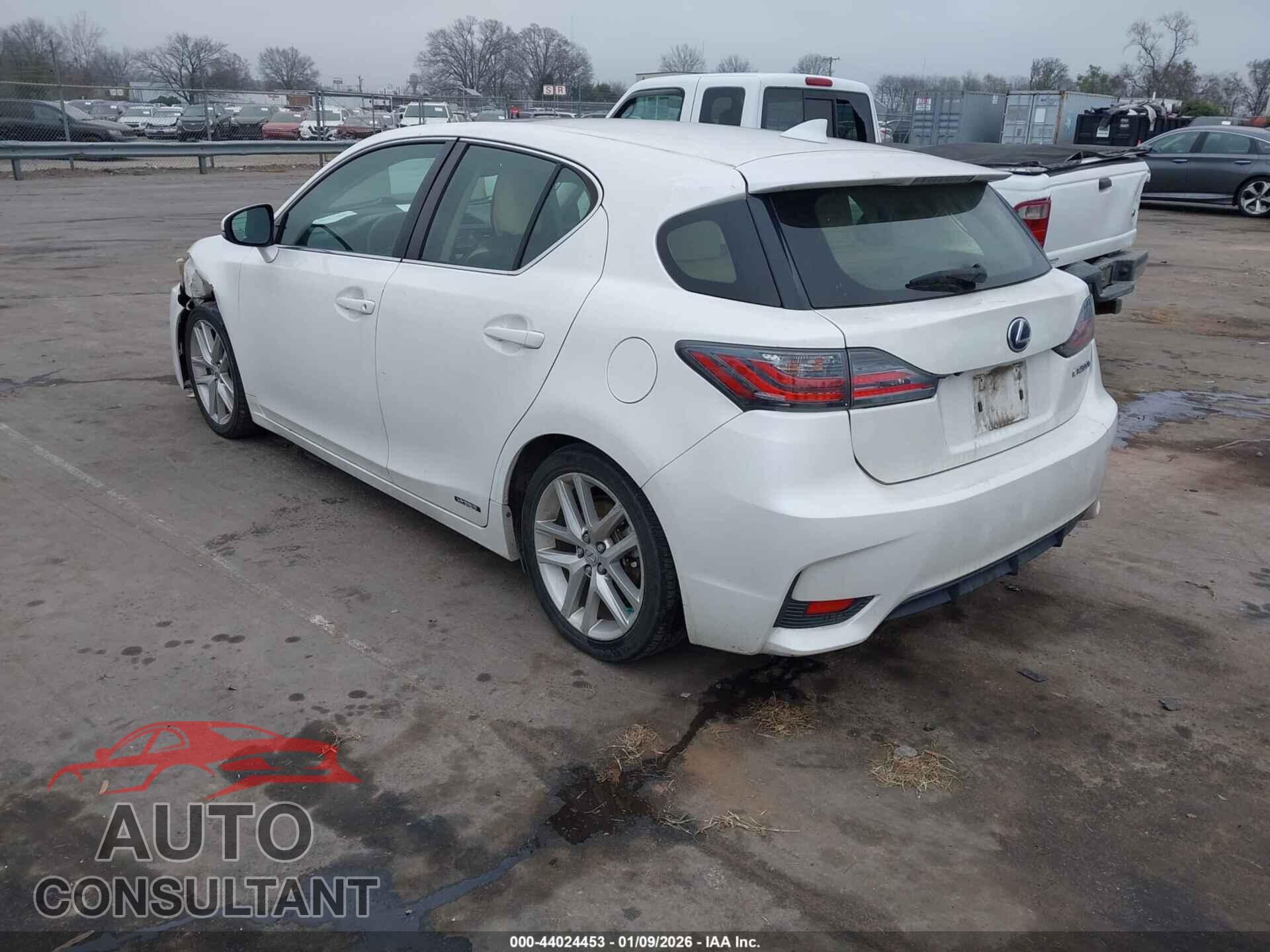 LEXUS CT 200H 2014 - JTHKD5BH0E2187554