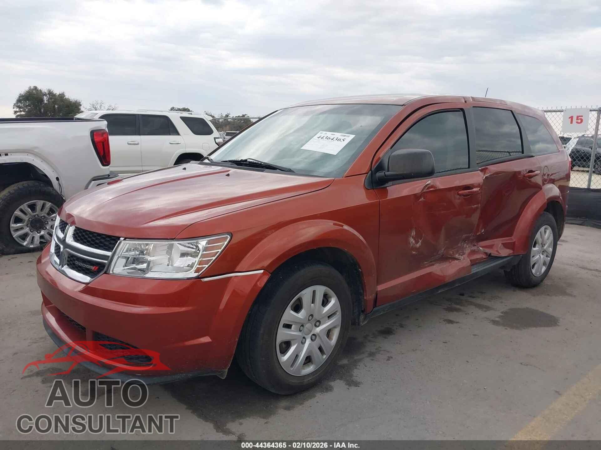 DODGE JOURNEY 2014 - 3C4PDCABXET268522