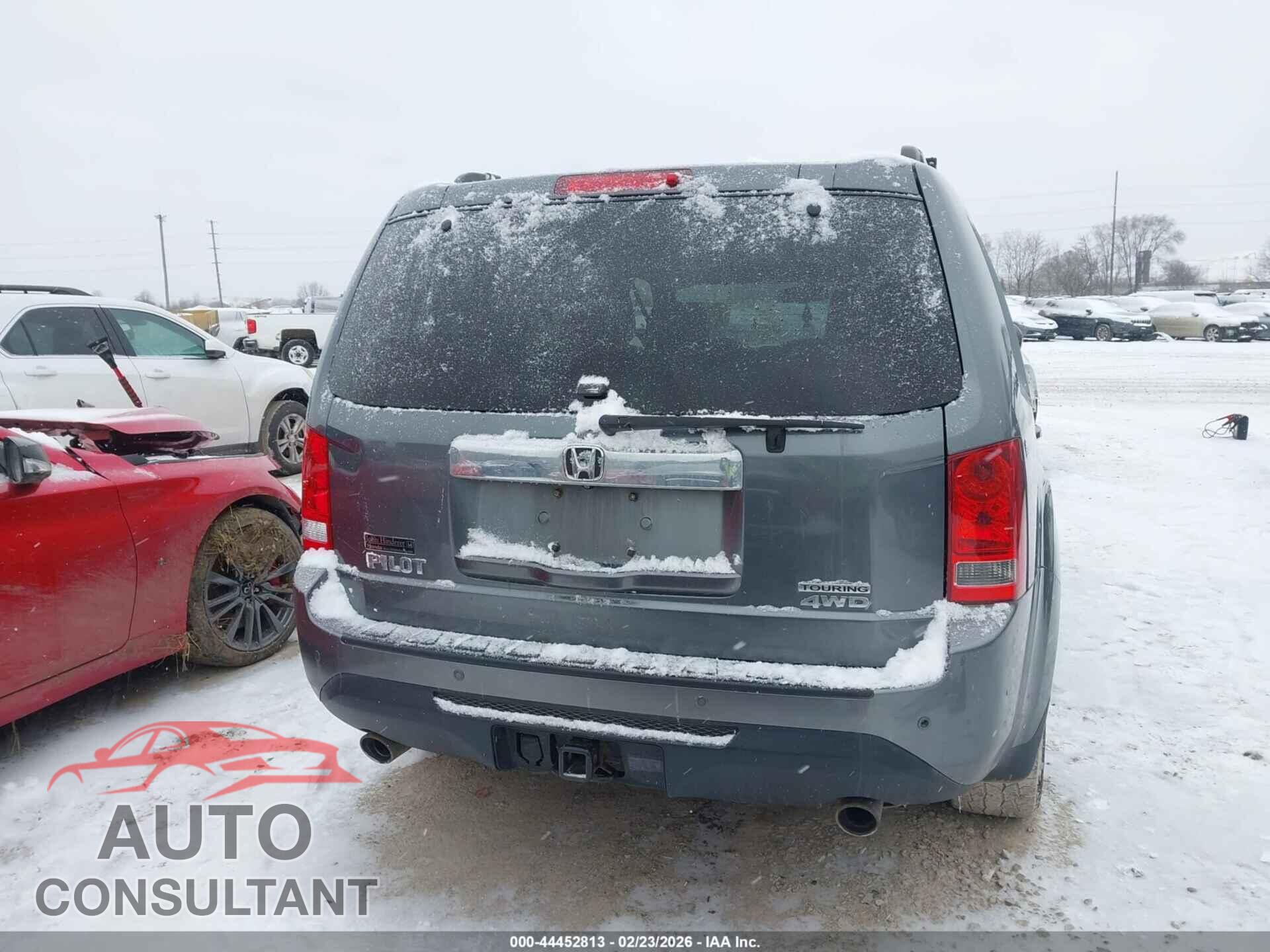 HONDA PILOT 2012 - 5FNYF4H90CB033243