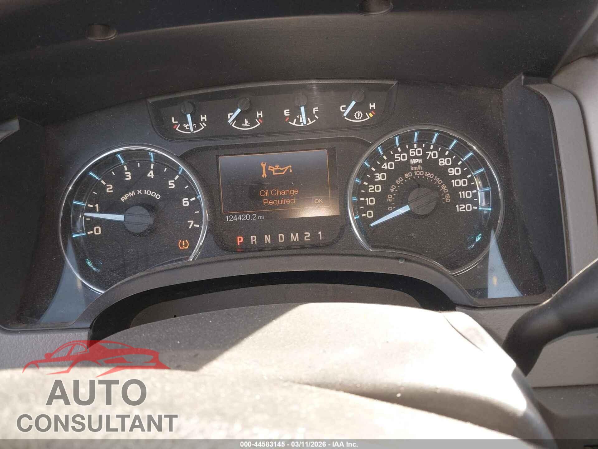 FORD F-150 2011 - 1FTFX1EF6BFC34703