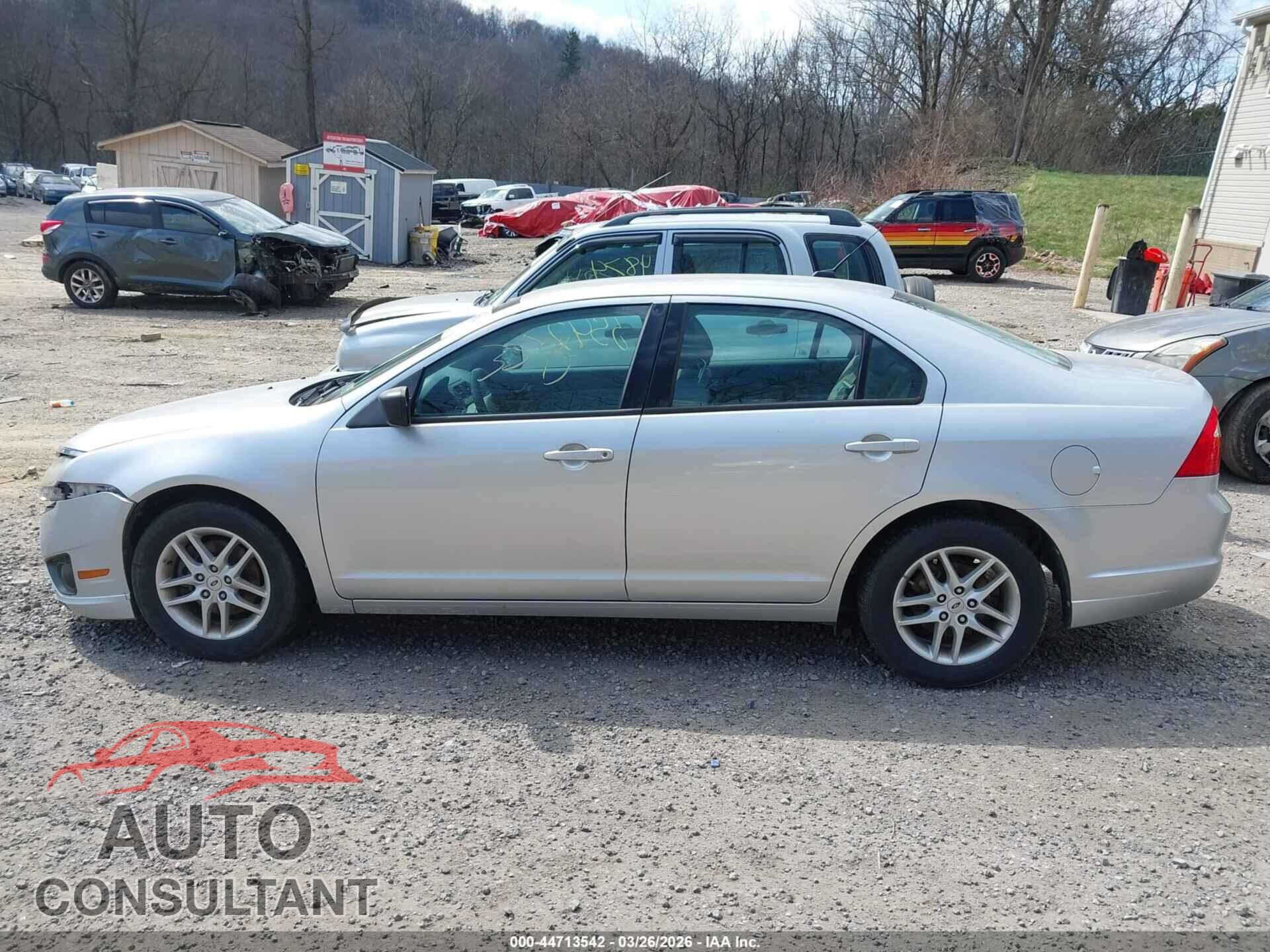 FORD FUSION 2012 - 3FAHP0GA3CR294839