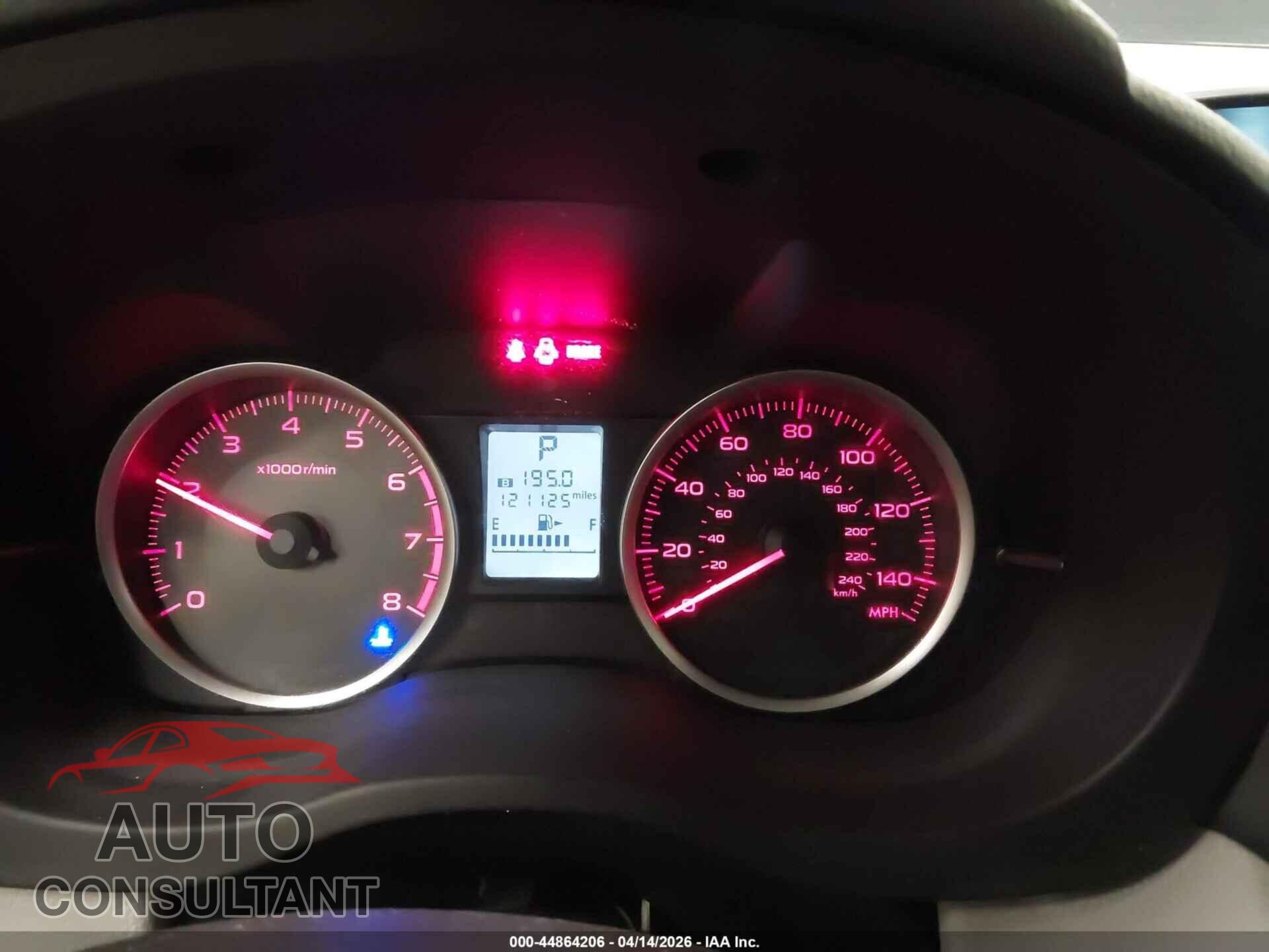 SUBARU FORESTER 2014 - JF2SJAEC4EH415265