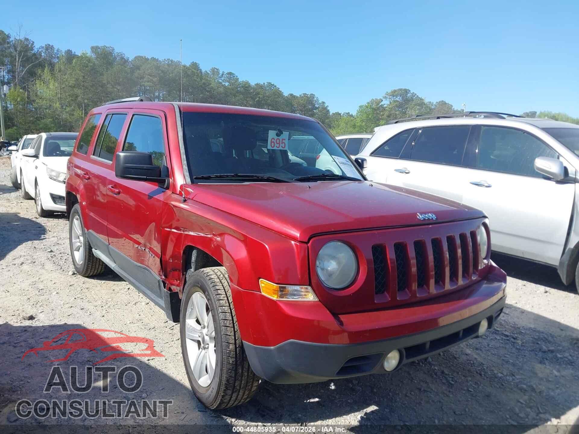 JEEP PATRIOT 2012 - 1C4NJPBB6CD547460