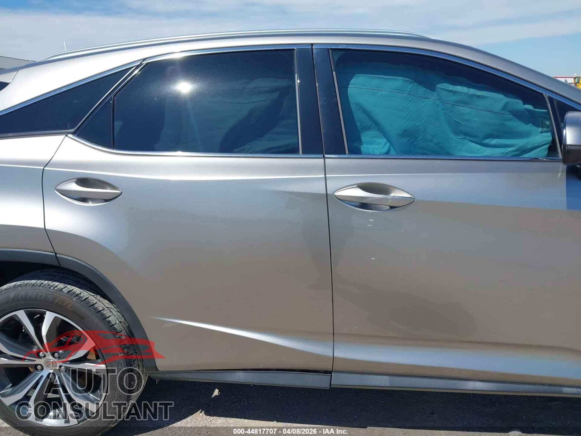 LEXUS RX 350 2017 - 2T2ZZMCA9HC038638