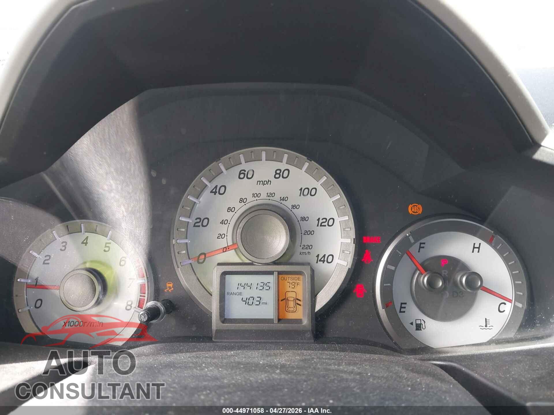 HONDA PILOT 2013 - 5FNYF3H74DB031022