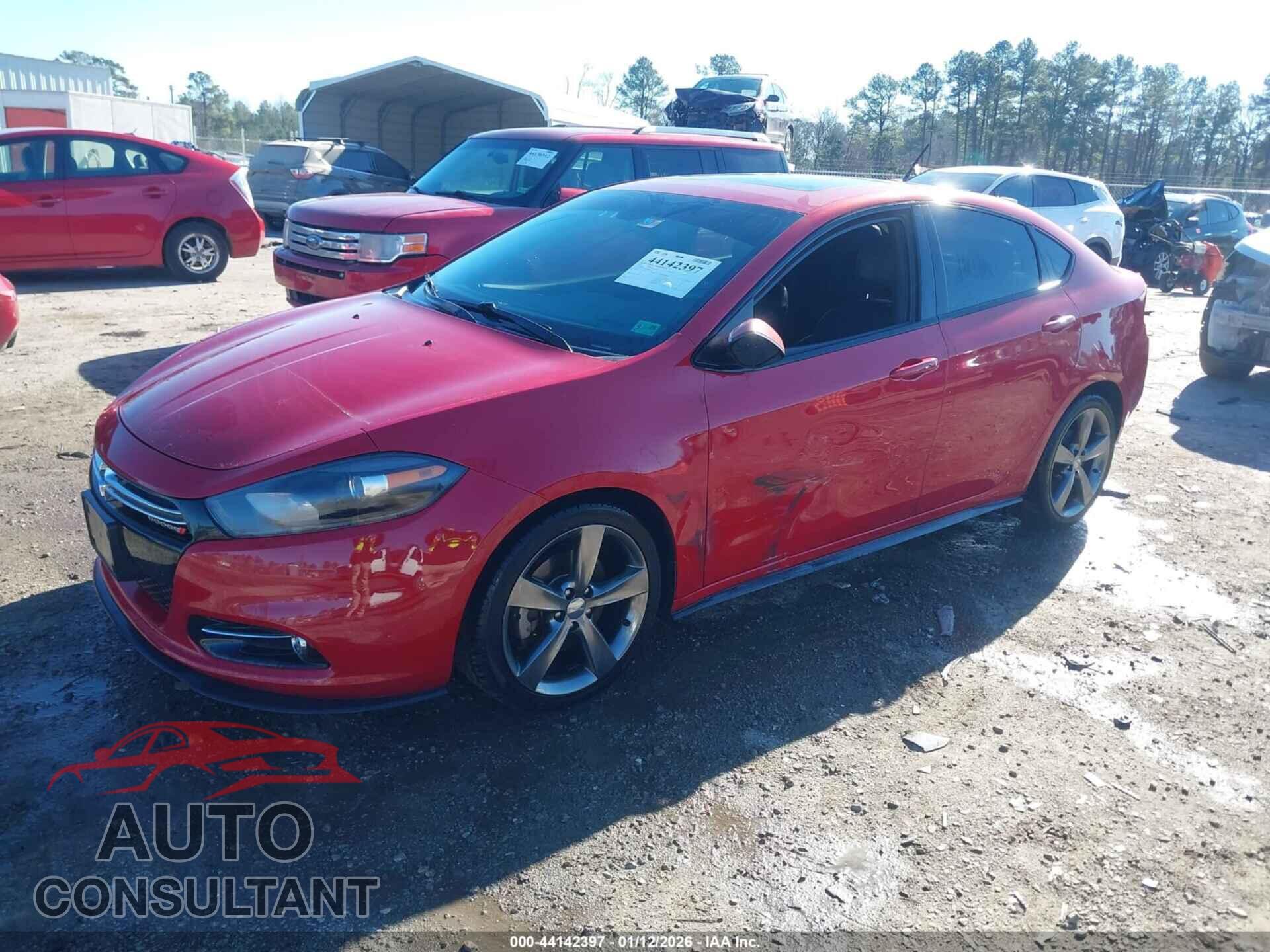 DODGE DART 2014 - 1C3CDFEB4ED914545