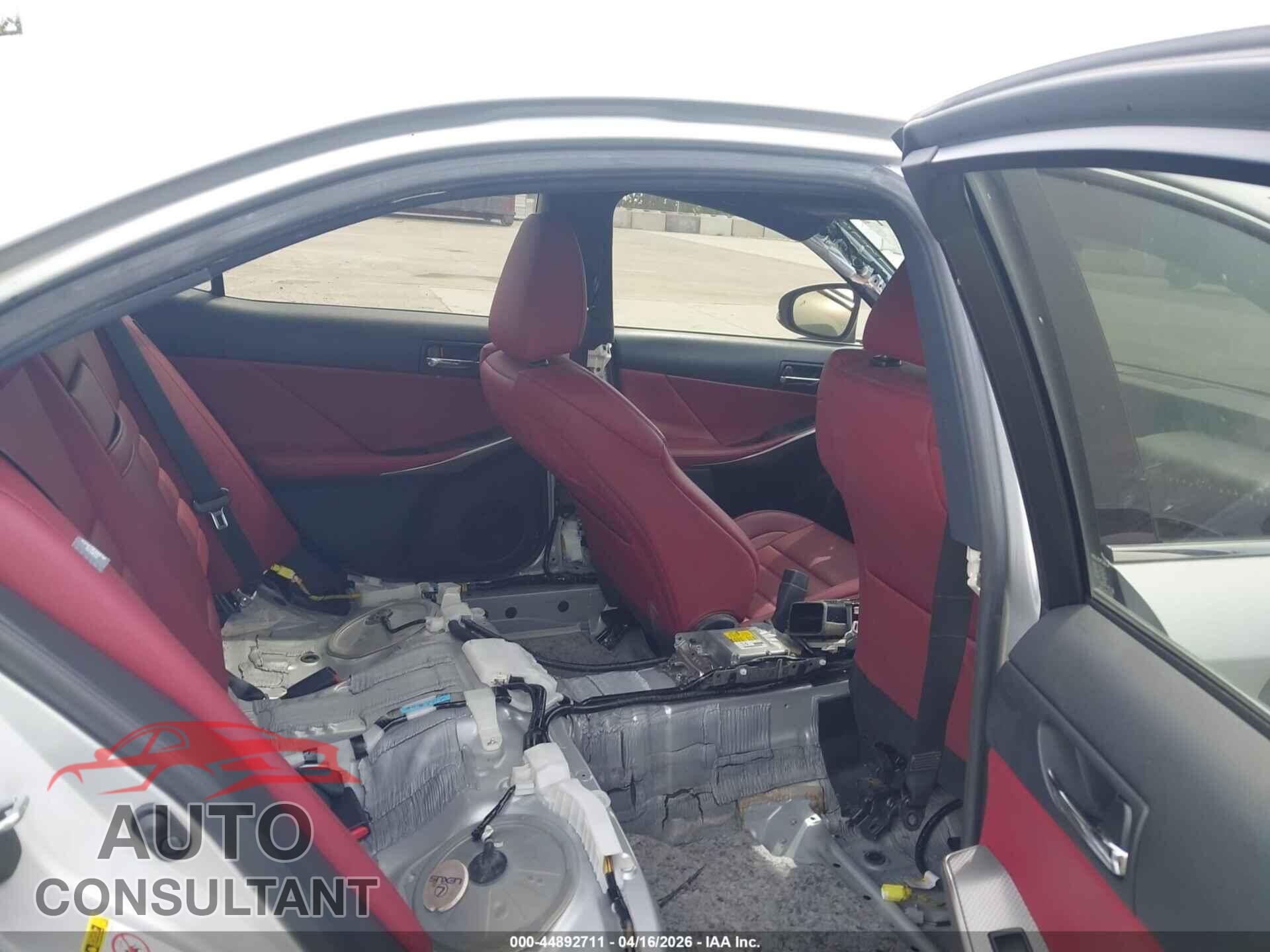 LEXUS IS 250 2014 - JTHBF1D29E5016084