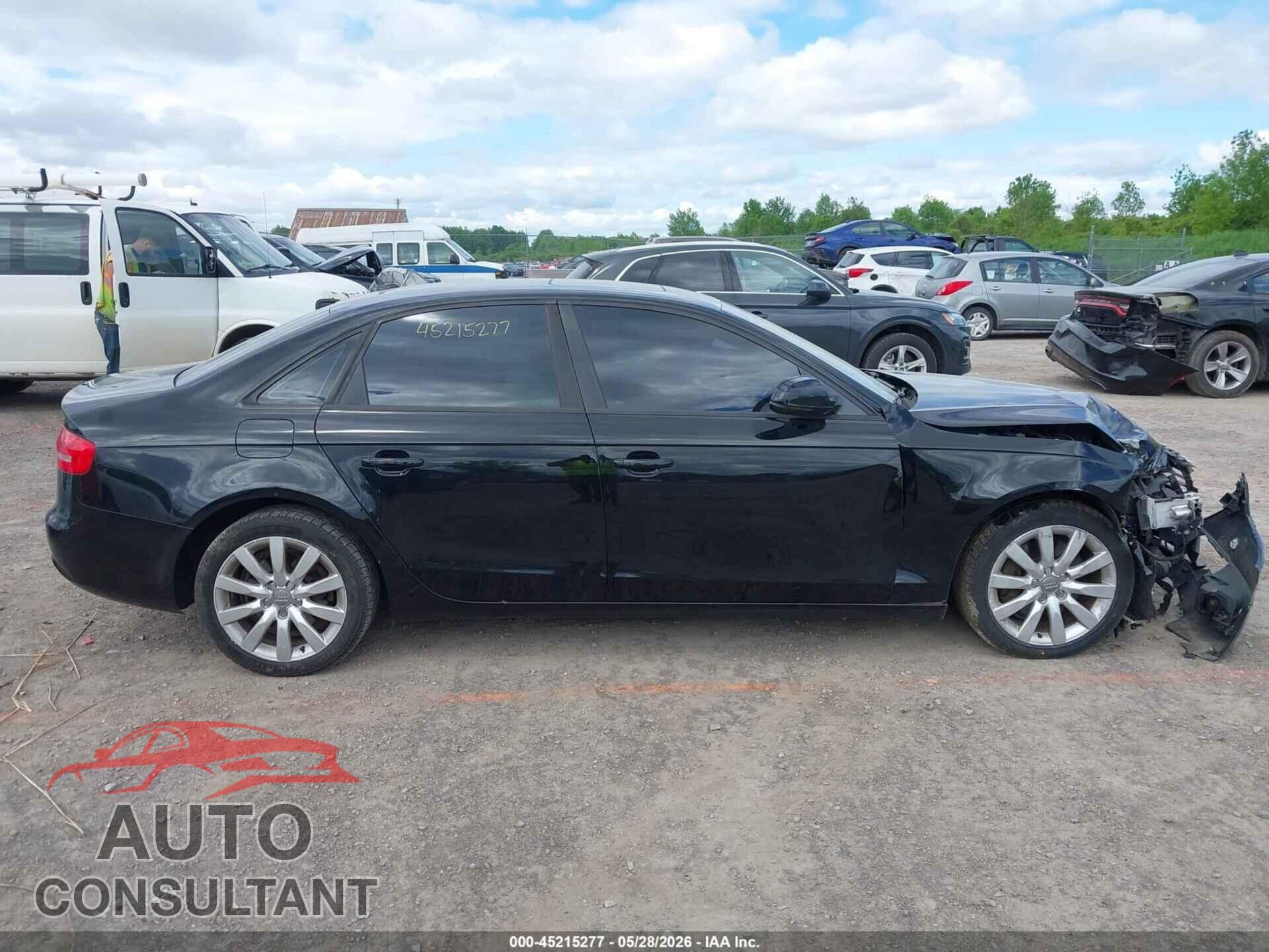 AUDI A4 2013 - WAUBFAFL0DN025100