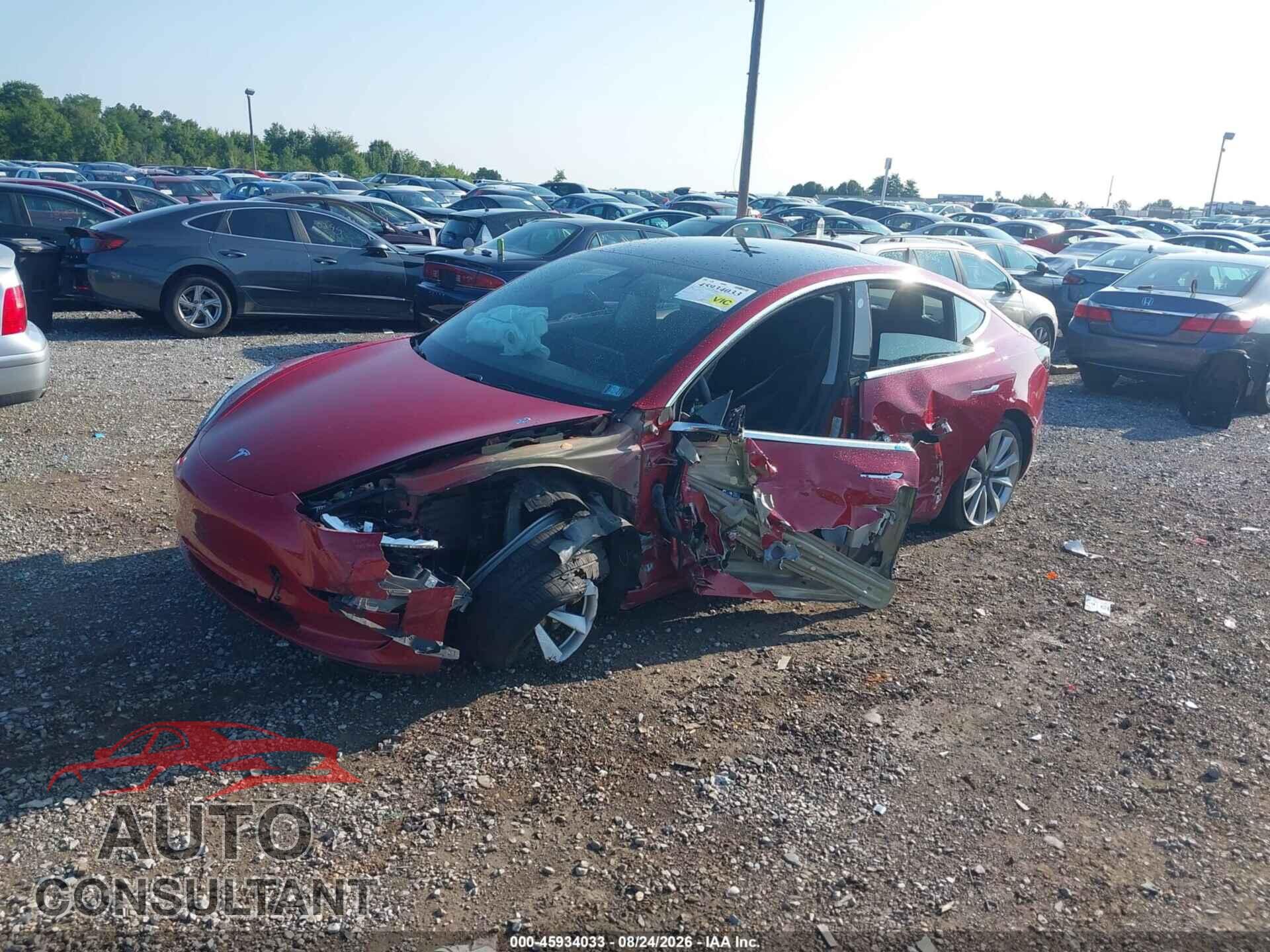 TESLA MODEL 3 2019 - 5YJ3E1EA0KF402174
