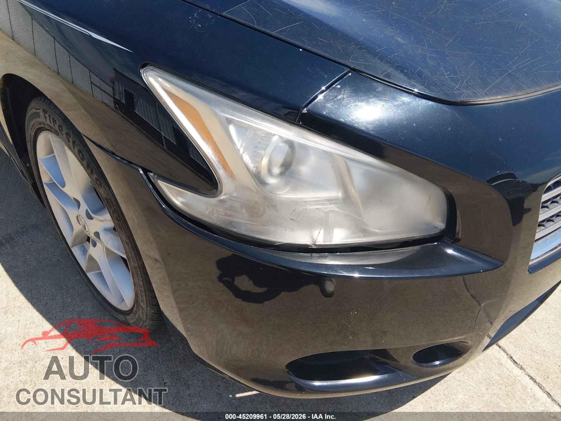 NISSAN MAXIMA 2009 - 1N4AA51E49C828501