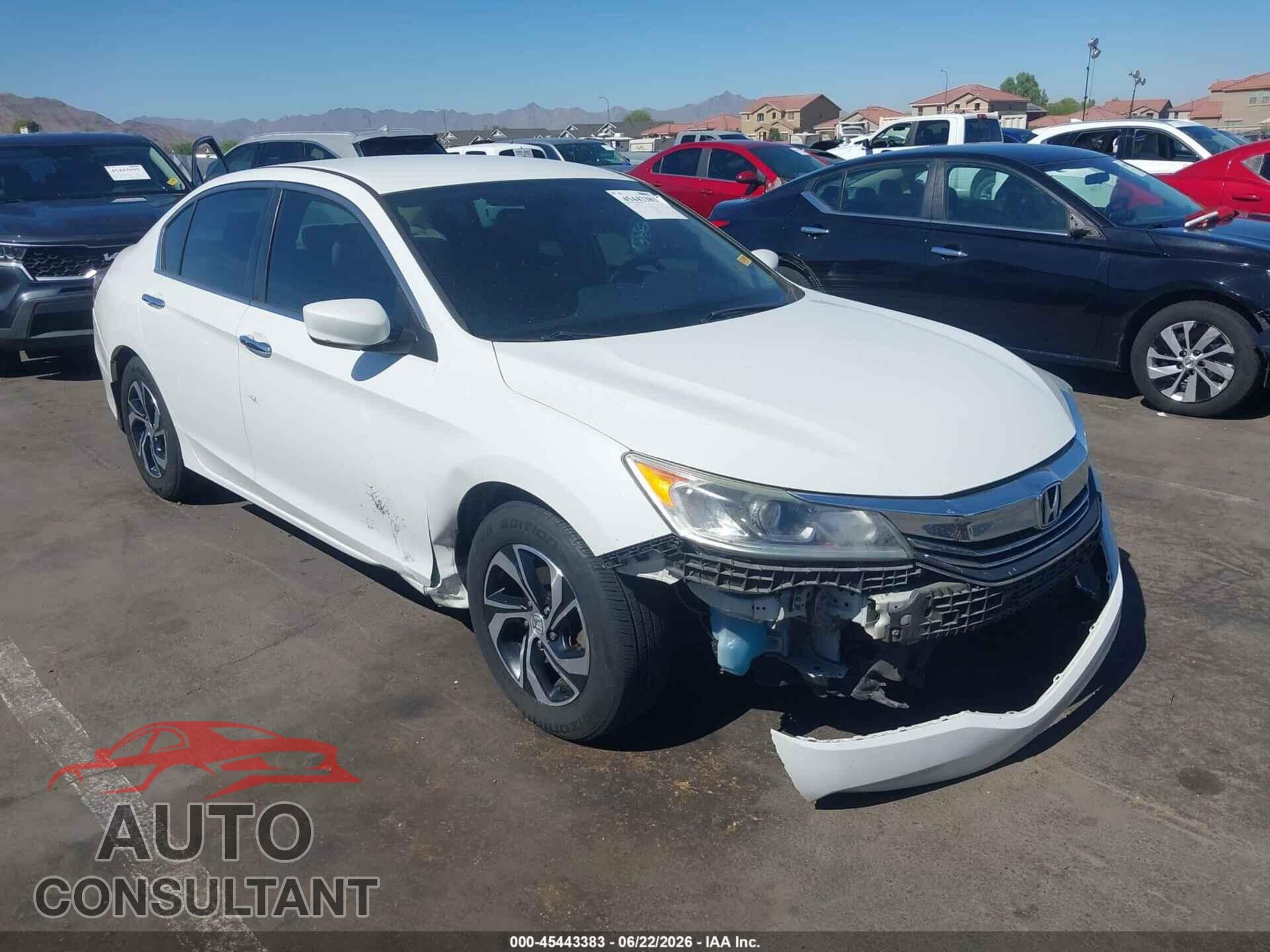 HONDA ACCORD 2017 - 1HGCR2F36HA160634