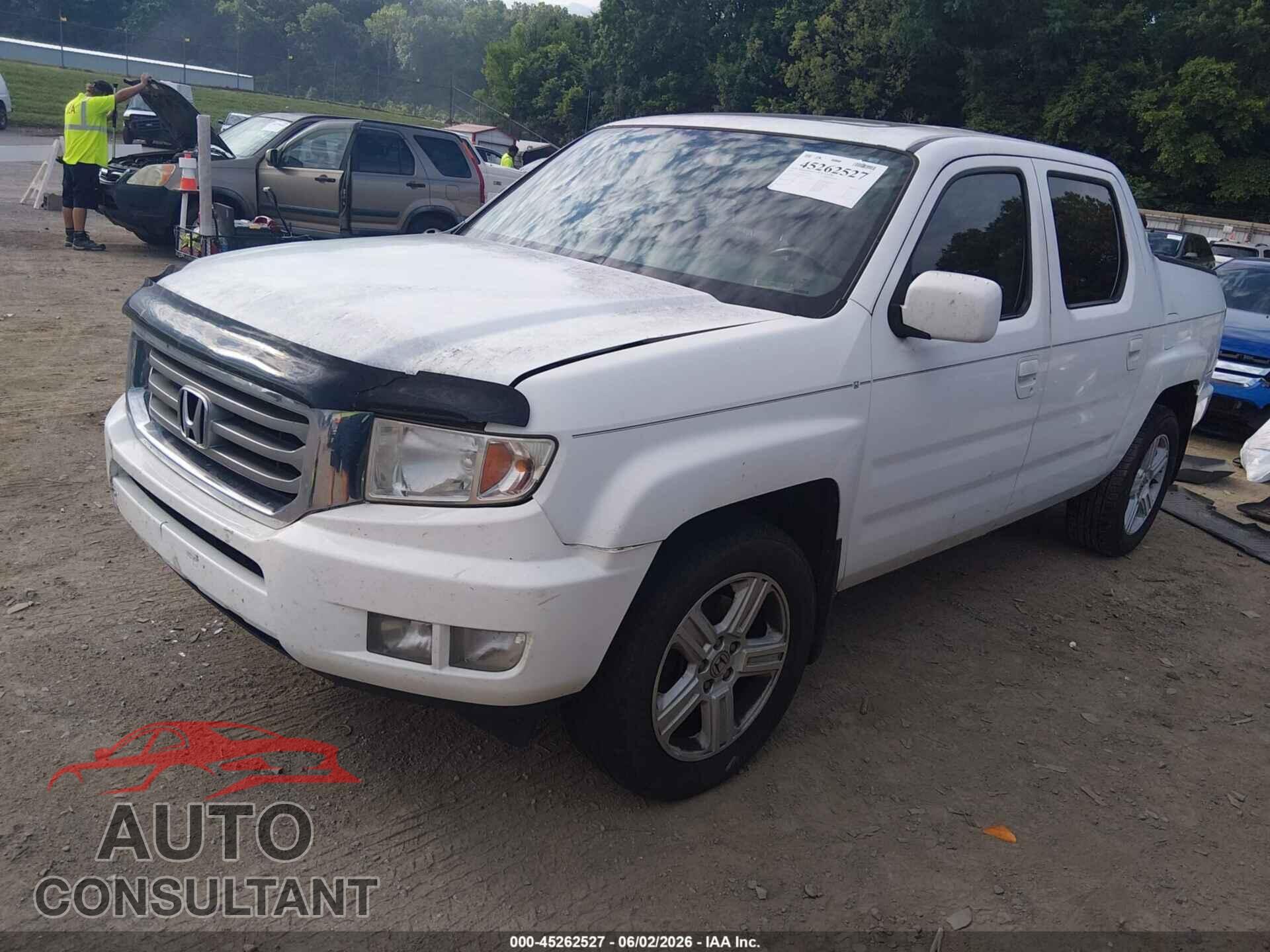 HONDA RIDGELINE 2013 - 5FPYK1F54DB011653