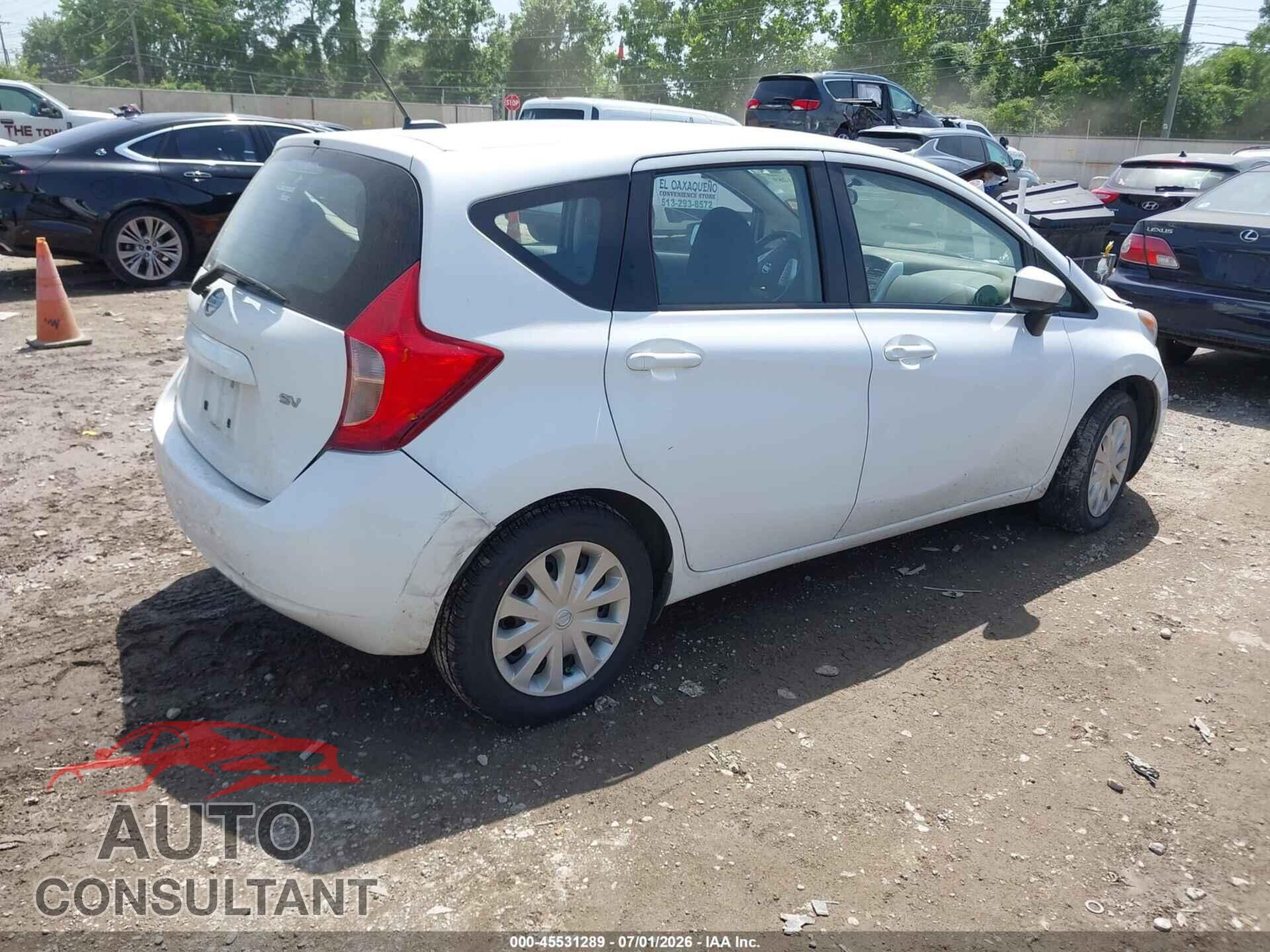 NISSAN VERSA NOTE 2016 - 3N1CE2CP1GL404475