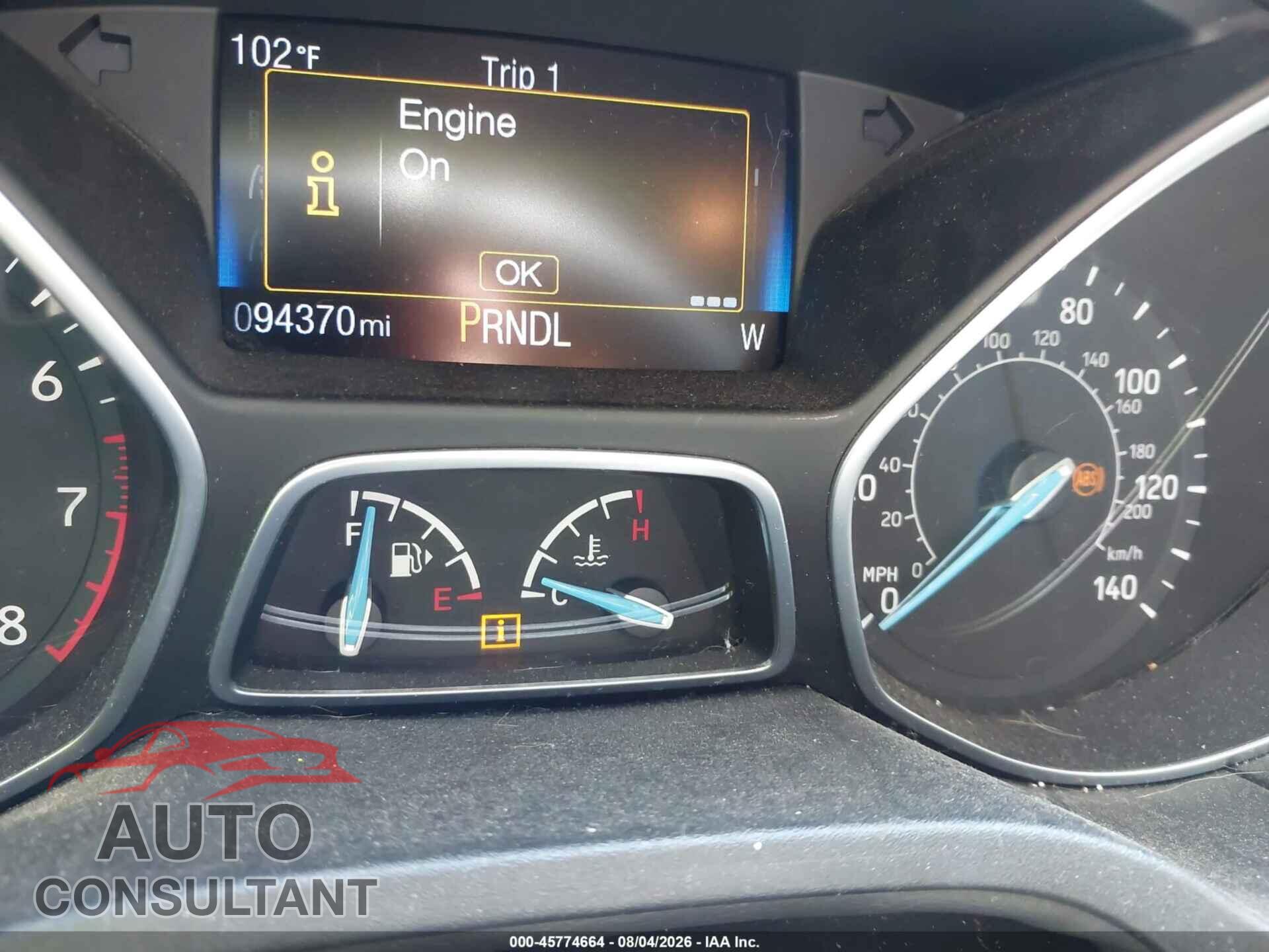 FORD FOCUS 2017 - 1FADP3F29HL235231