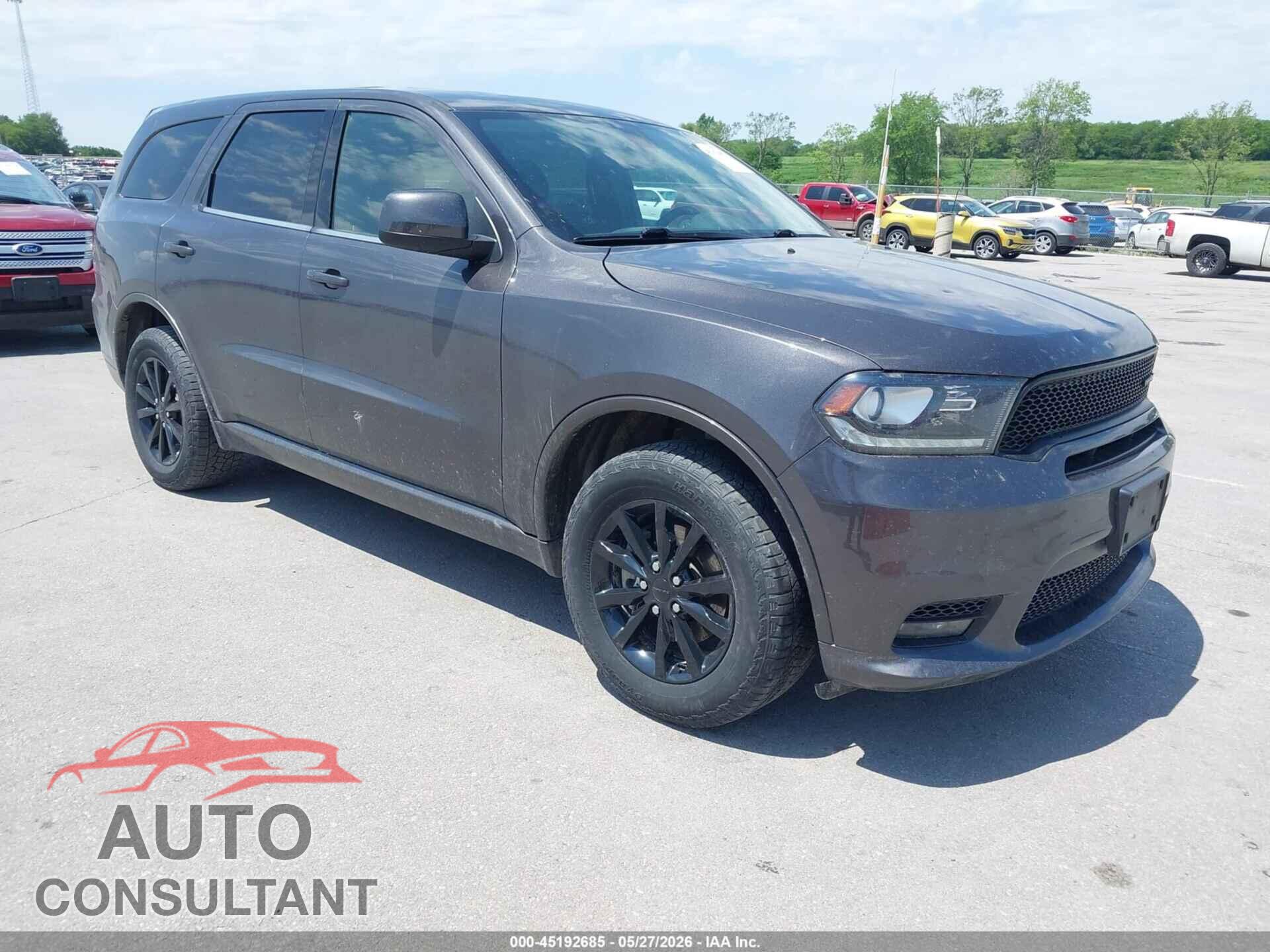 DODGE DURANGO 2019 - 1C4RDJDG9KC756324