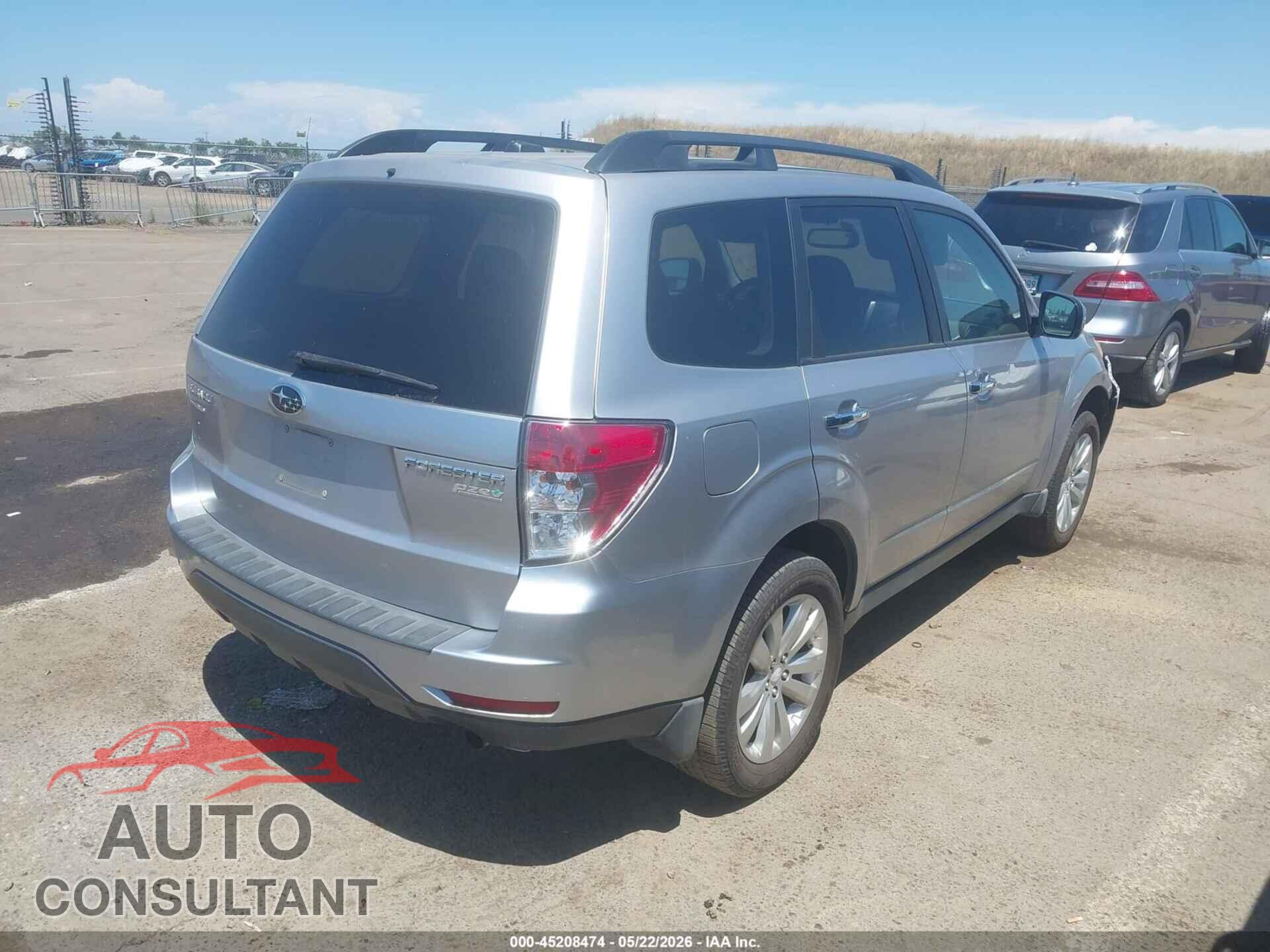 SUBARU FORESTER 2012 - JF2SHADC4CH436109