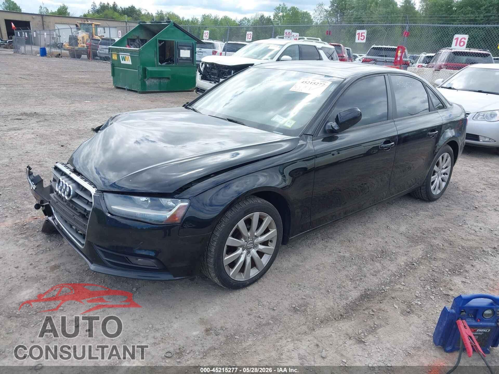 AUDI A4 2013 - WAUBFAFL0DN025100