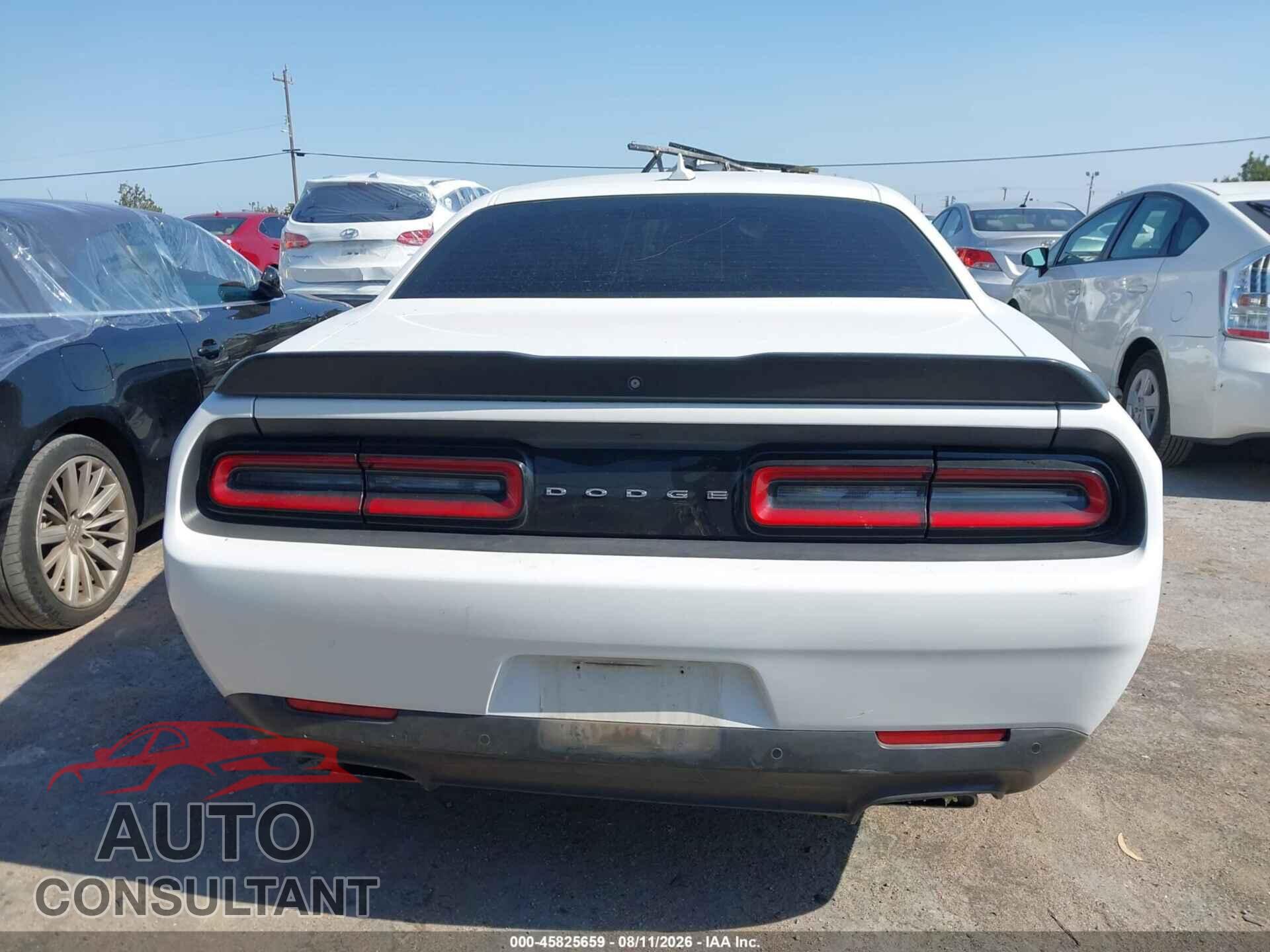 DODGE CHALLENGER 2019 - 2C3CDZFJ4KH591233