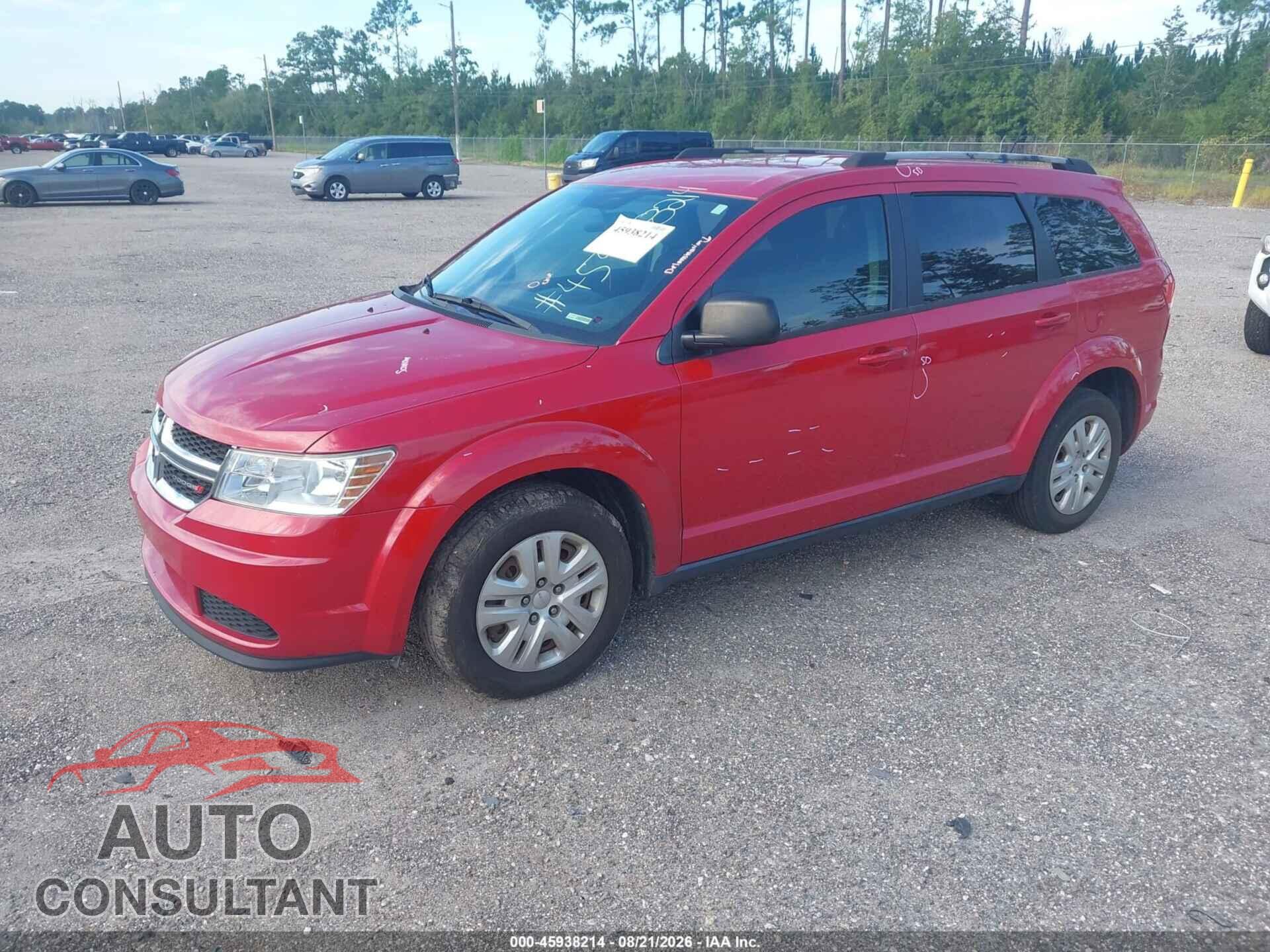 DODGE JOURNEY 2017 - 3C4PDCAB1HT695043